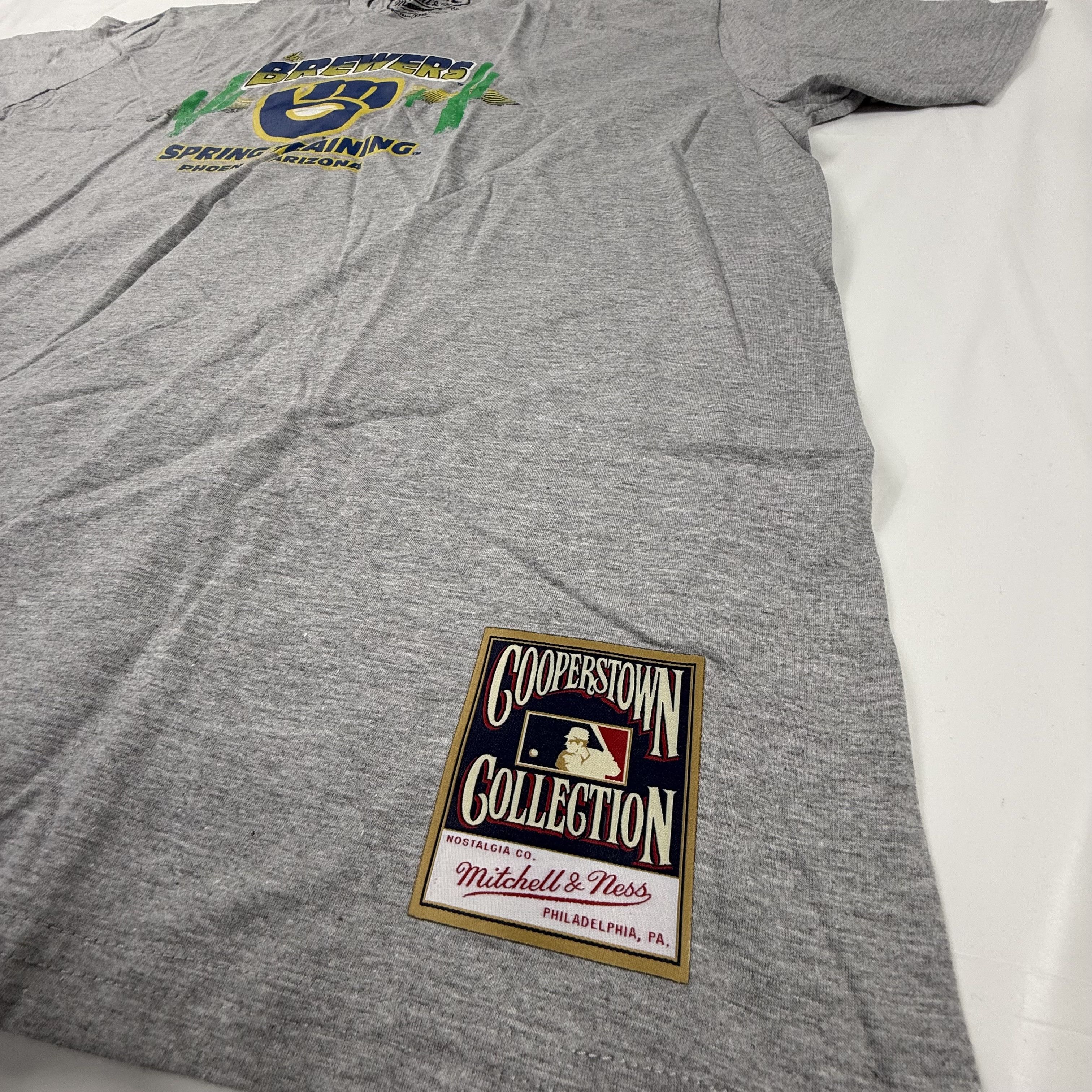 Mitchell & Ness Mitchell & Ness Milwaukee Brewers Phoenix Arizona Tee 3XL Size US XXL / EU 58 / 5 - 5 Thumbnail