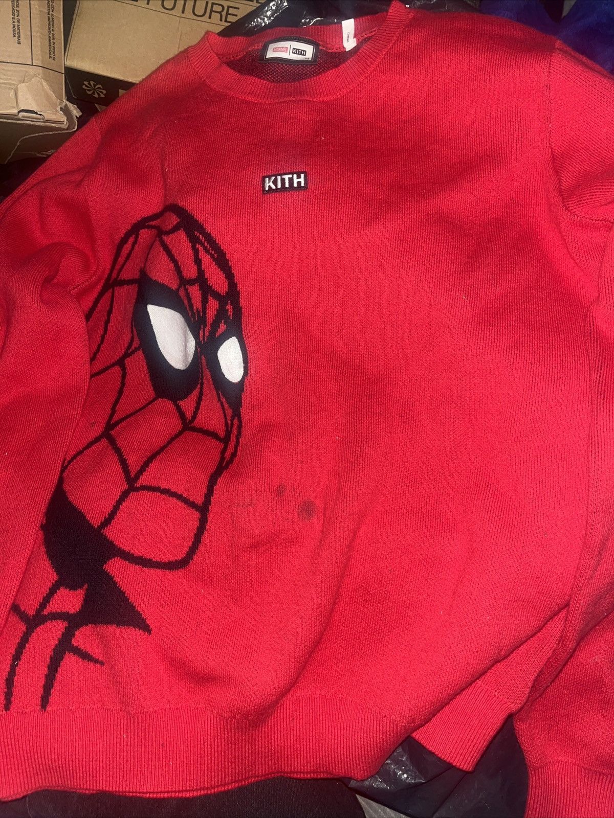 ☆ KITH x SPIDER-MAN Spider crewneck コラボスウェット ☆ ☆ KITH x SPIDER-MAN Allies crewneck コラボスウェット