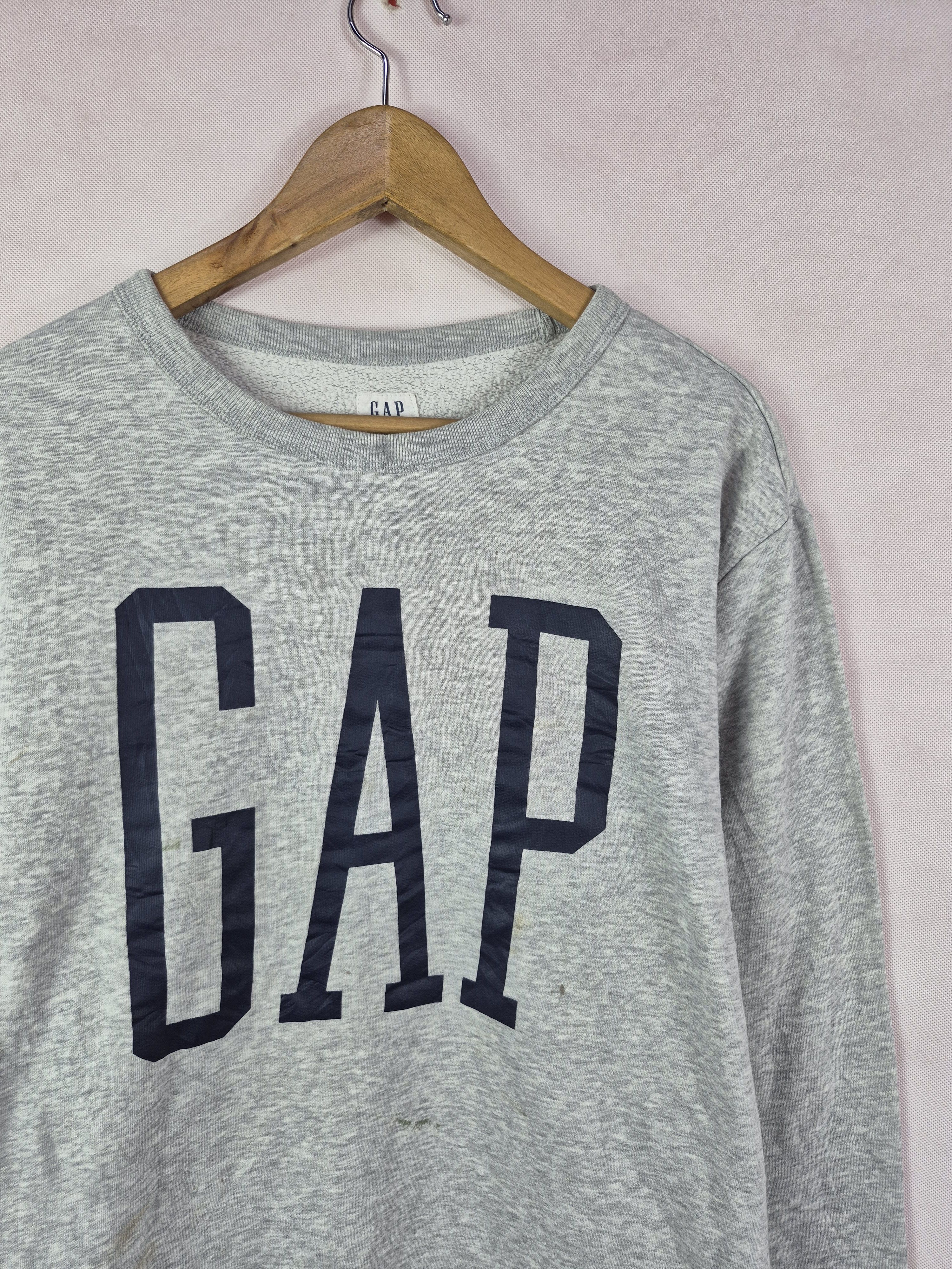Gap 🔥 GAP Big Logo Spellout Sweatshirt Size US XL / EU 56 / 4 - 2 Thumbnail