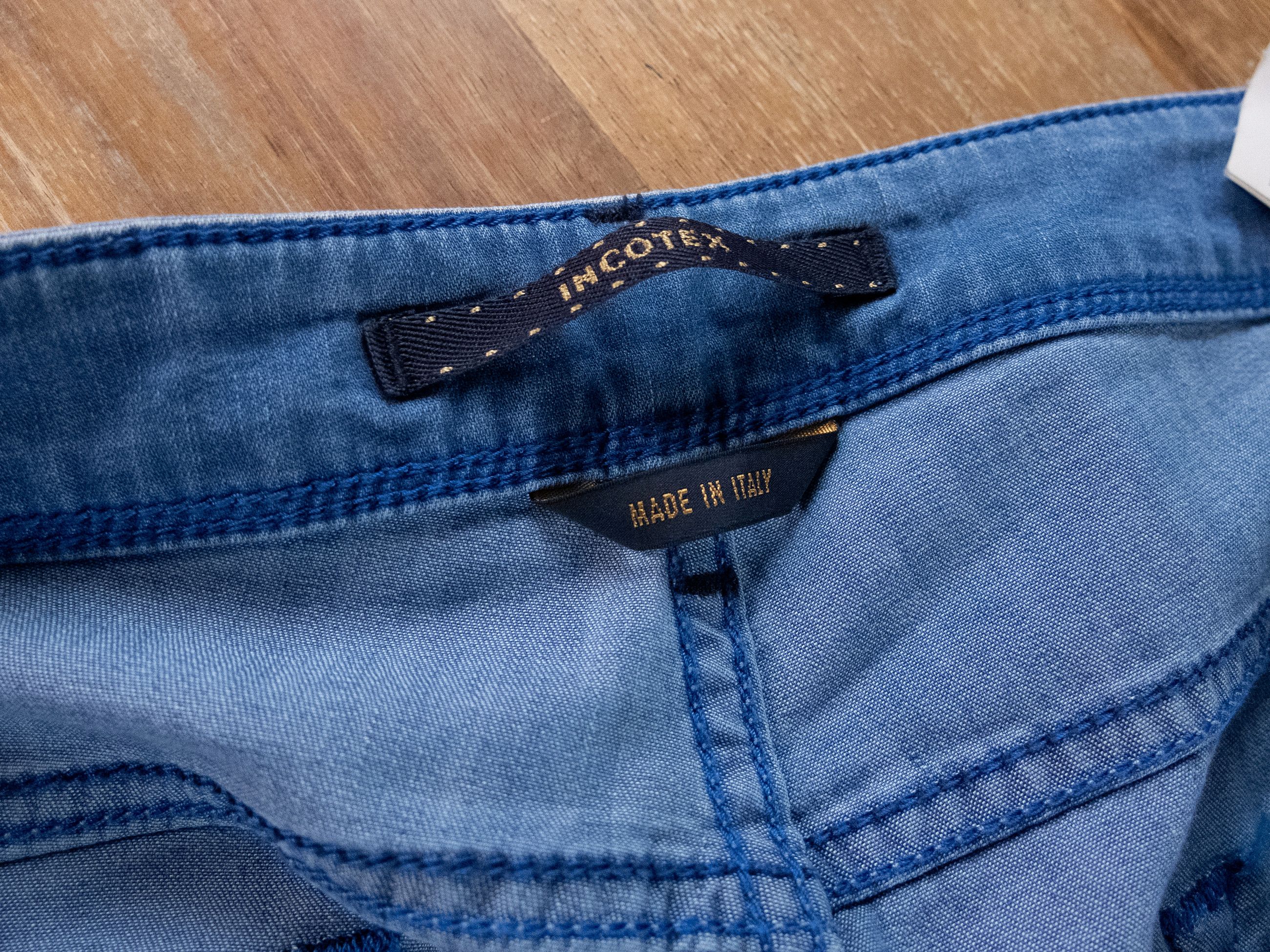 Incotex INCOTEX Blue Division tapered leg lightweight blue jeans 40 Size US 40 / EU 56 - 6 Thumbnail