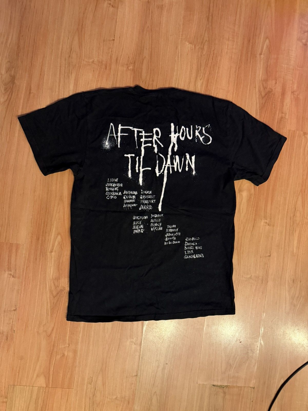 The Weeknd The Weeknd Til Dawn Europe Tour Merch Size US L / EU 52-54 / 3 - 2 Thumbnail