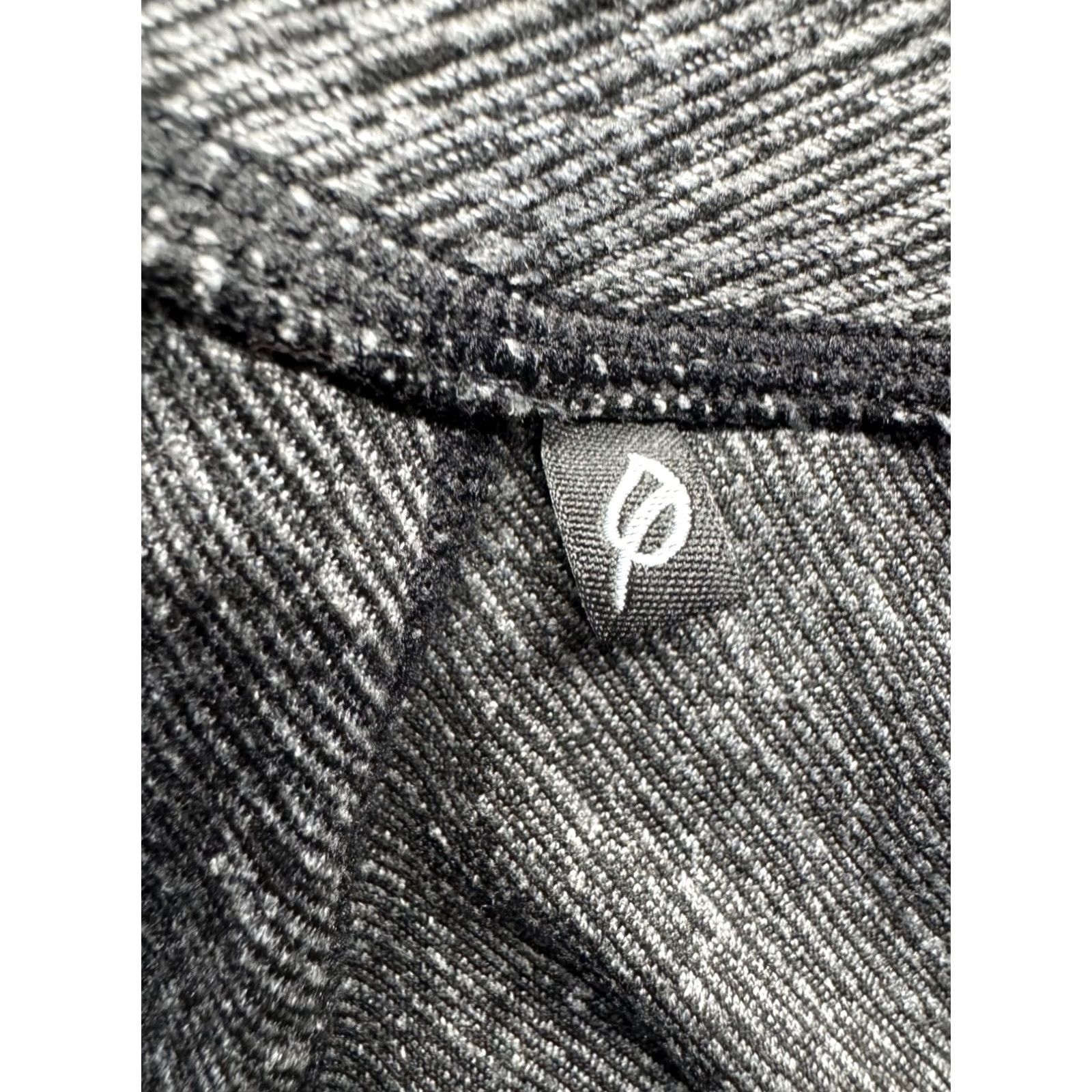 Vintage P'tula Leggings High-Waisted Heathered Gray Nylon/Spandex L Women Gray Leggings Gym & Training Womens L Size 36" / US 14 / IT 50 - 4 Thumbnail
