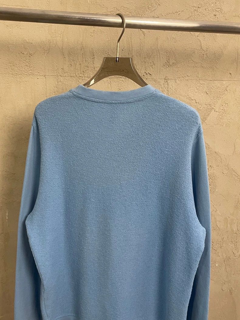 Loewe Loewe Sky-blue embroidered Logo reverse-wearing round neck Size M / US 6-8 / IT 42-44 - 4 Thumbnail