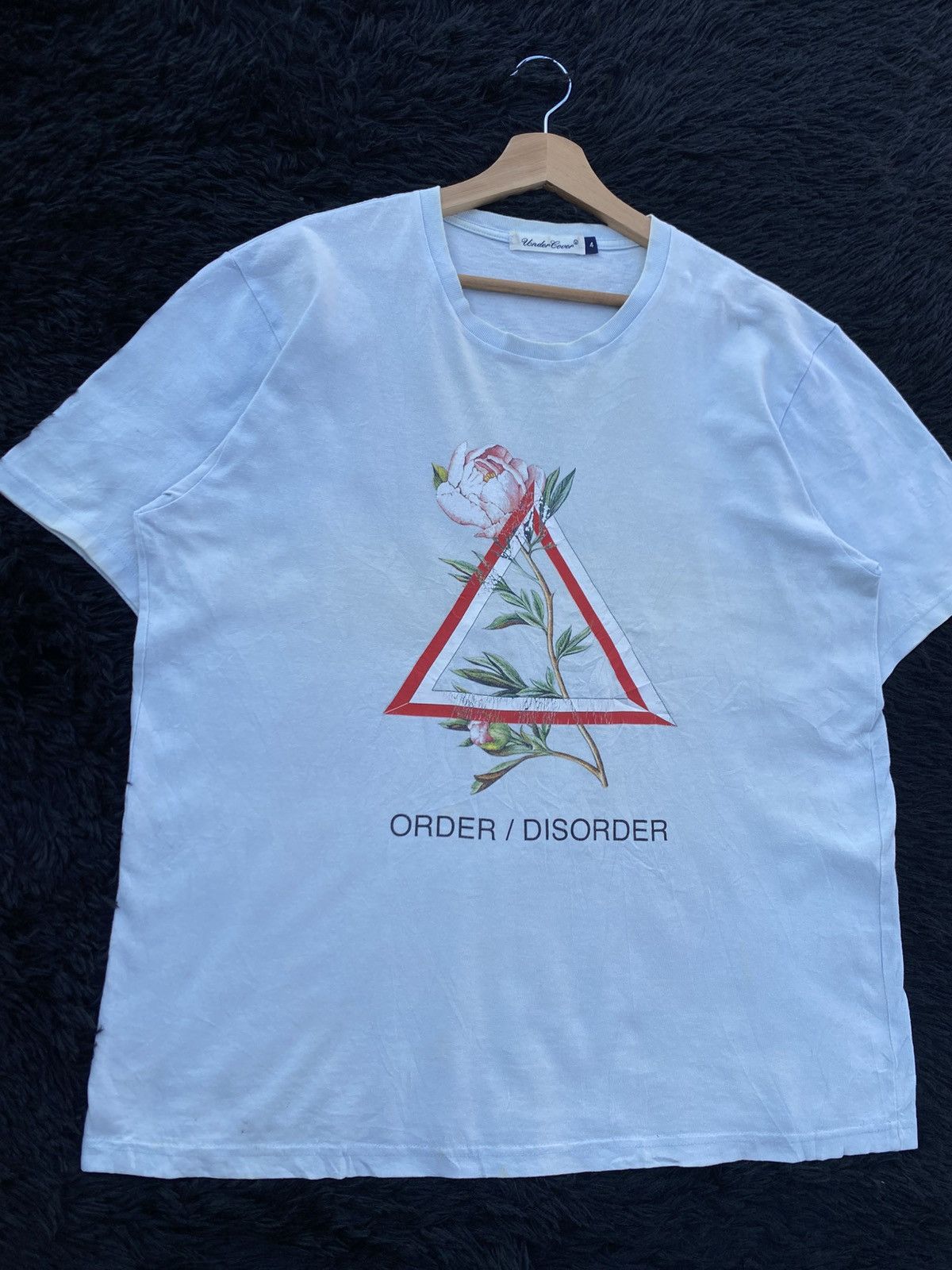 Undercover Rare UNDERCOVER Jun Takahashi Order/Disorder Tshirt Size US L / EU 52-54 / 3 - 6 Thumbnail