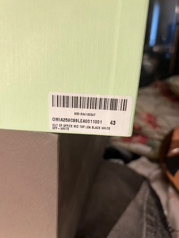 Off-White Off-White out of office high-top Size US 9 / EU 42 - 10 Thumbnail