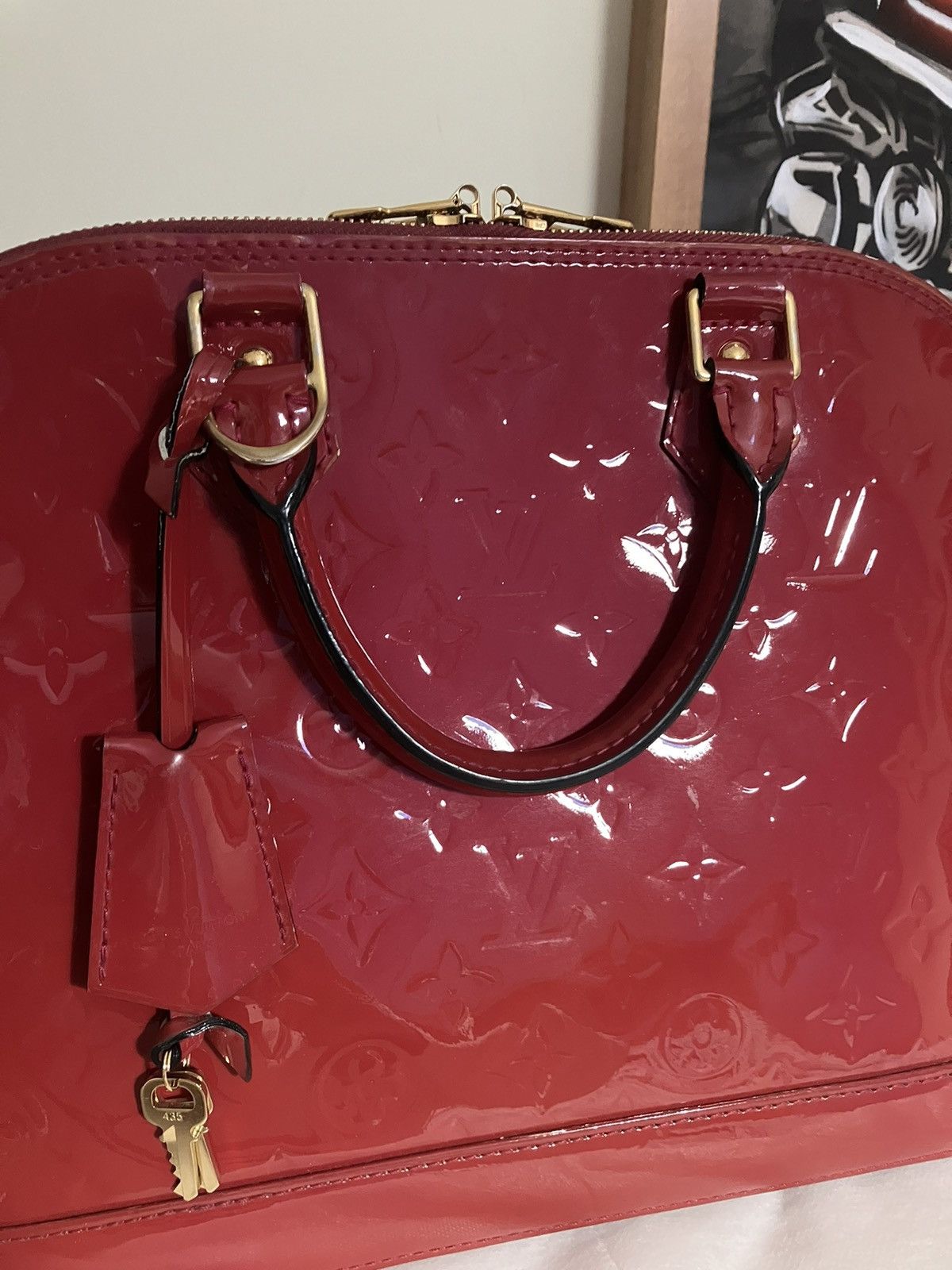 Louis Vuitton Louis Vuitton Alma PM Rose Indian Size ONE SIZE - 8 Thumbnail