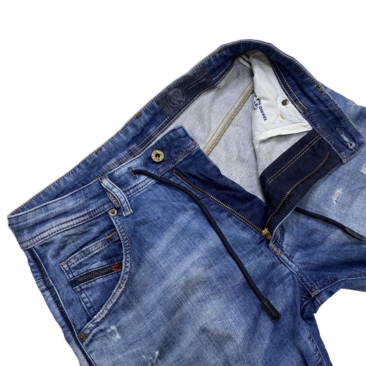 Diesel DIESEL JOGGER PANT DISTRESSED PATCHWORK DESIGN Size US 30 / EU 46 - 5 Thumbnail
