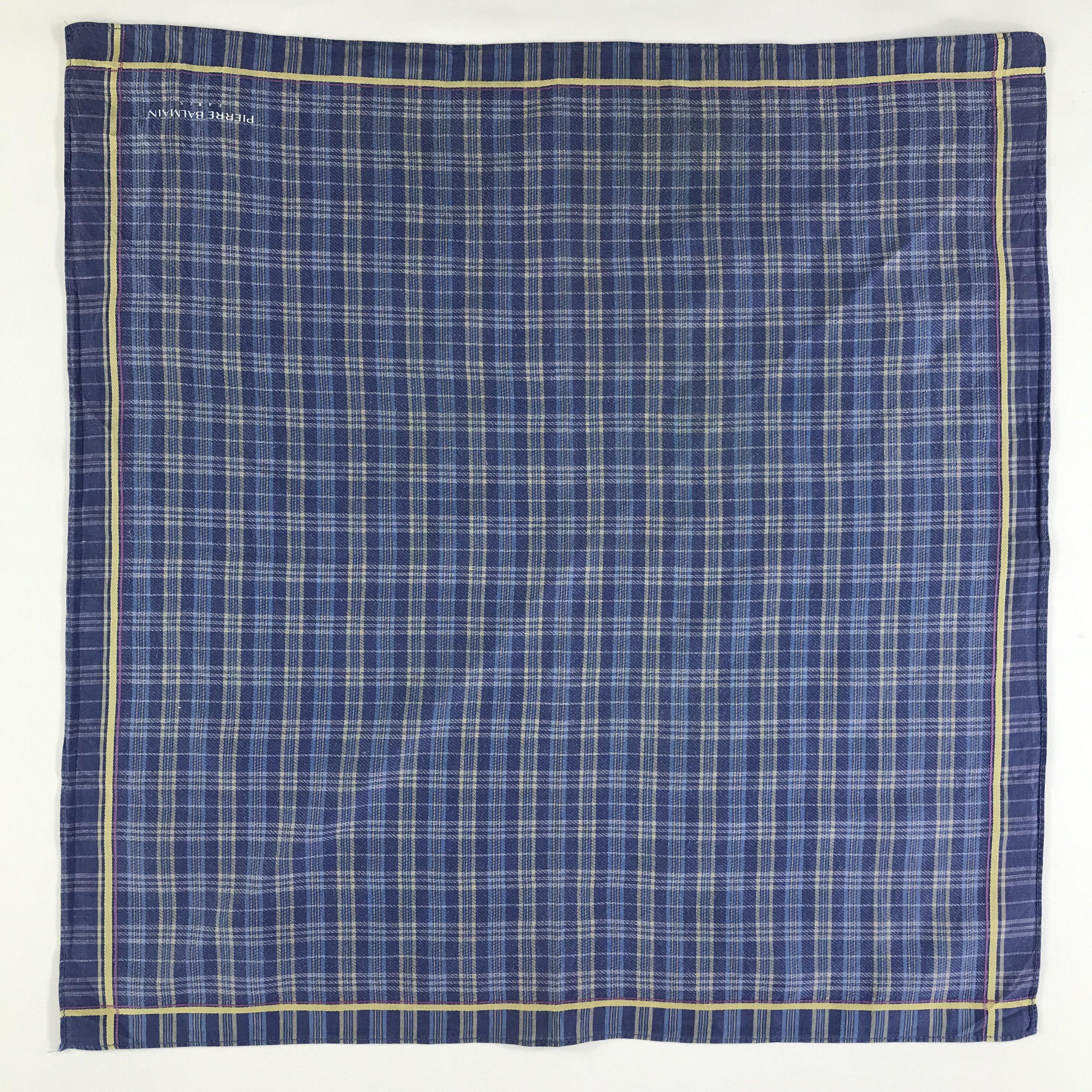 Pierre Balmain × Vintage Pierre Balmain Bandana / Handkerchief / Neckerchief - S1129 Size ONE SIZE - 1 Thumbnail