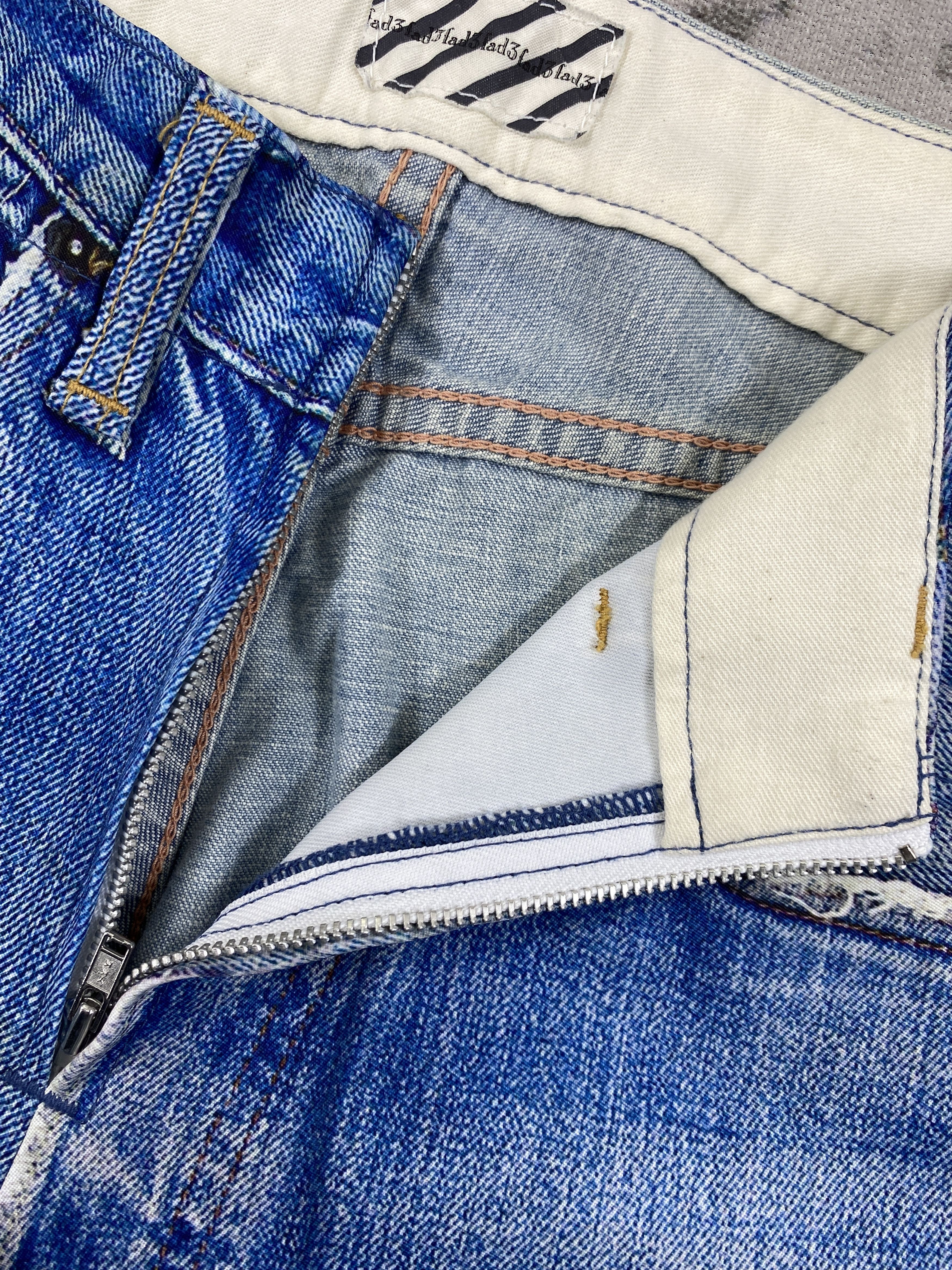 Kapital Japanese Brand Distressed kapital style Jeans 32x31 - JN3553 Size US 32 / EU 48 - 6 Thumbnail