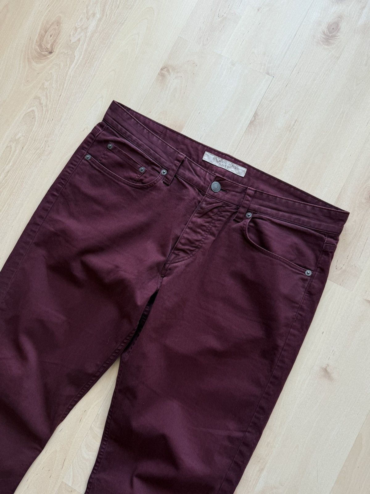 Burberry Burberry brit straight fit trousers pants Size US 32 / EU 48 - 4 Thumbnail