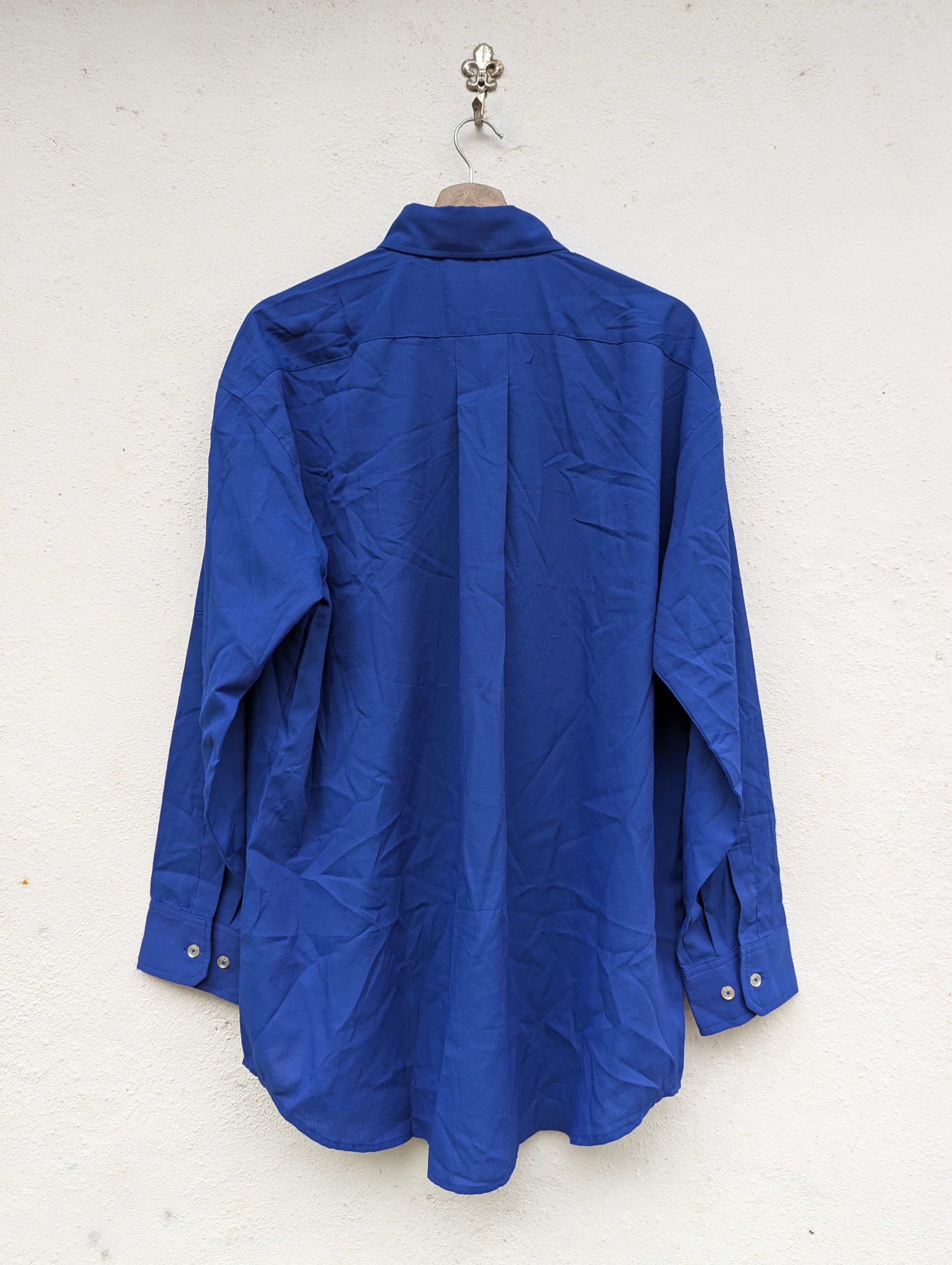 Japanese Brand ENEOS LONG SLEEVE SHIRT BUTTON UP Size US XXL / EU 58 / 5 - 6 Thumbnail