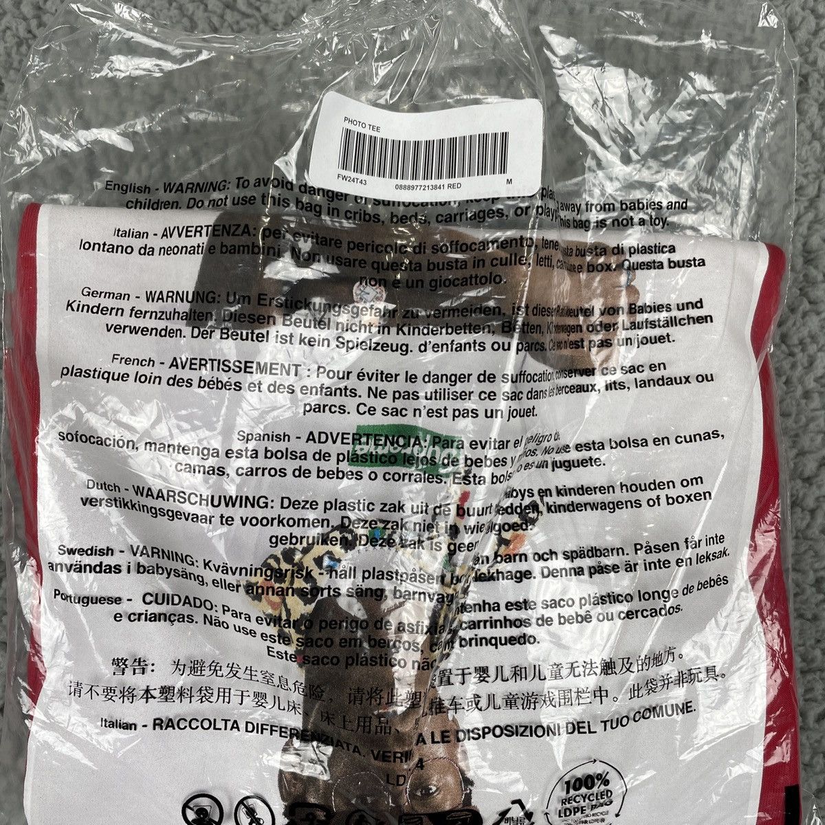 Supreme Supreme Tyler the Creator Photo Tee Red Size M Size US M / EU 48-50 / 2 - 6 Thumbnail