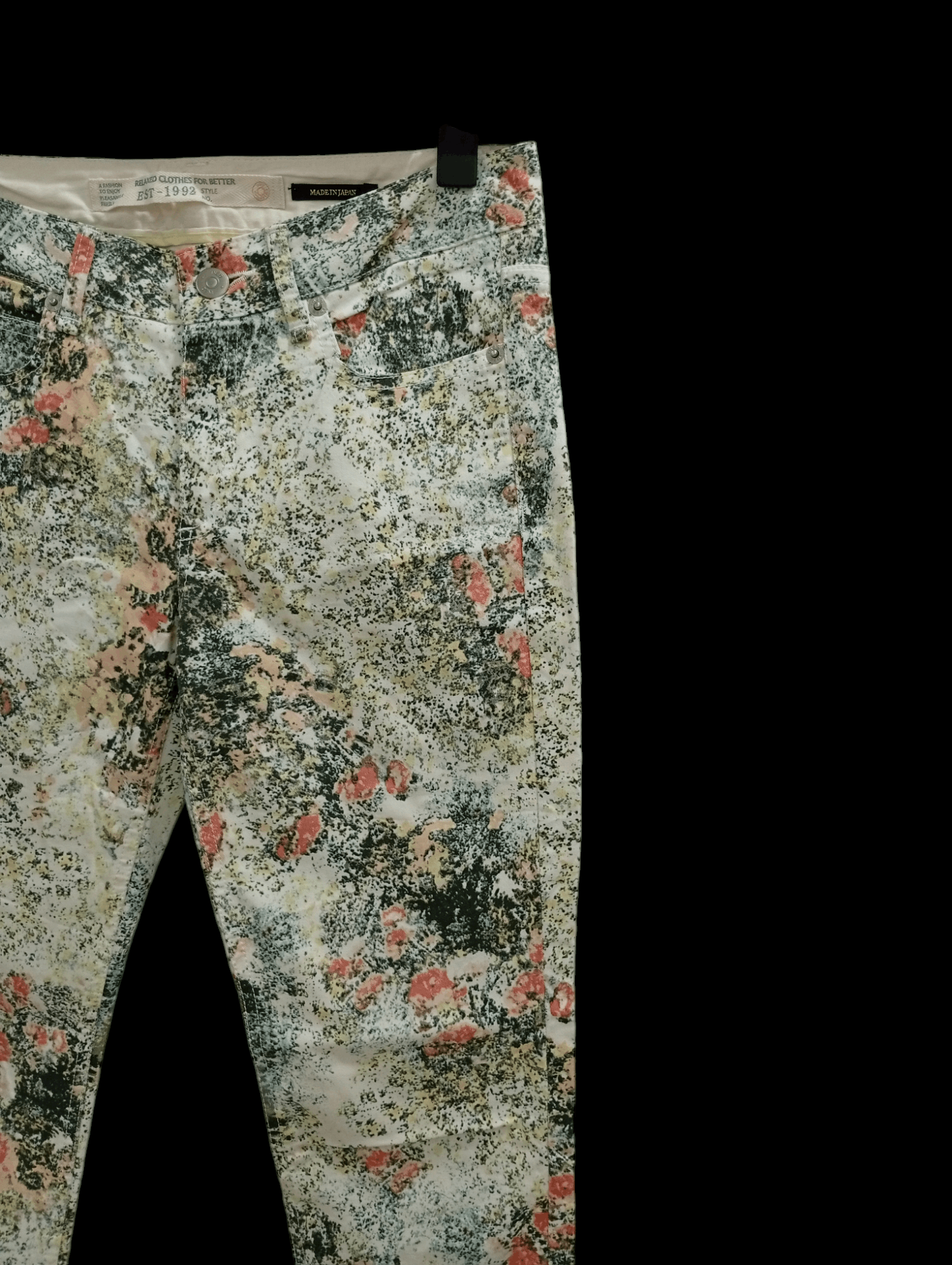 Japanese Brand × Yohji Yamamoto 🔥🔥Ined Yohji Yamamoto Full Print Pants Size US 28 / EU 44 - 10 Thumbnail