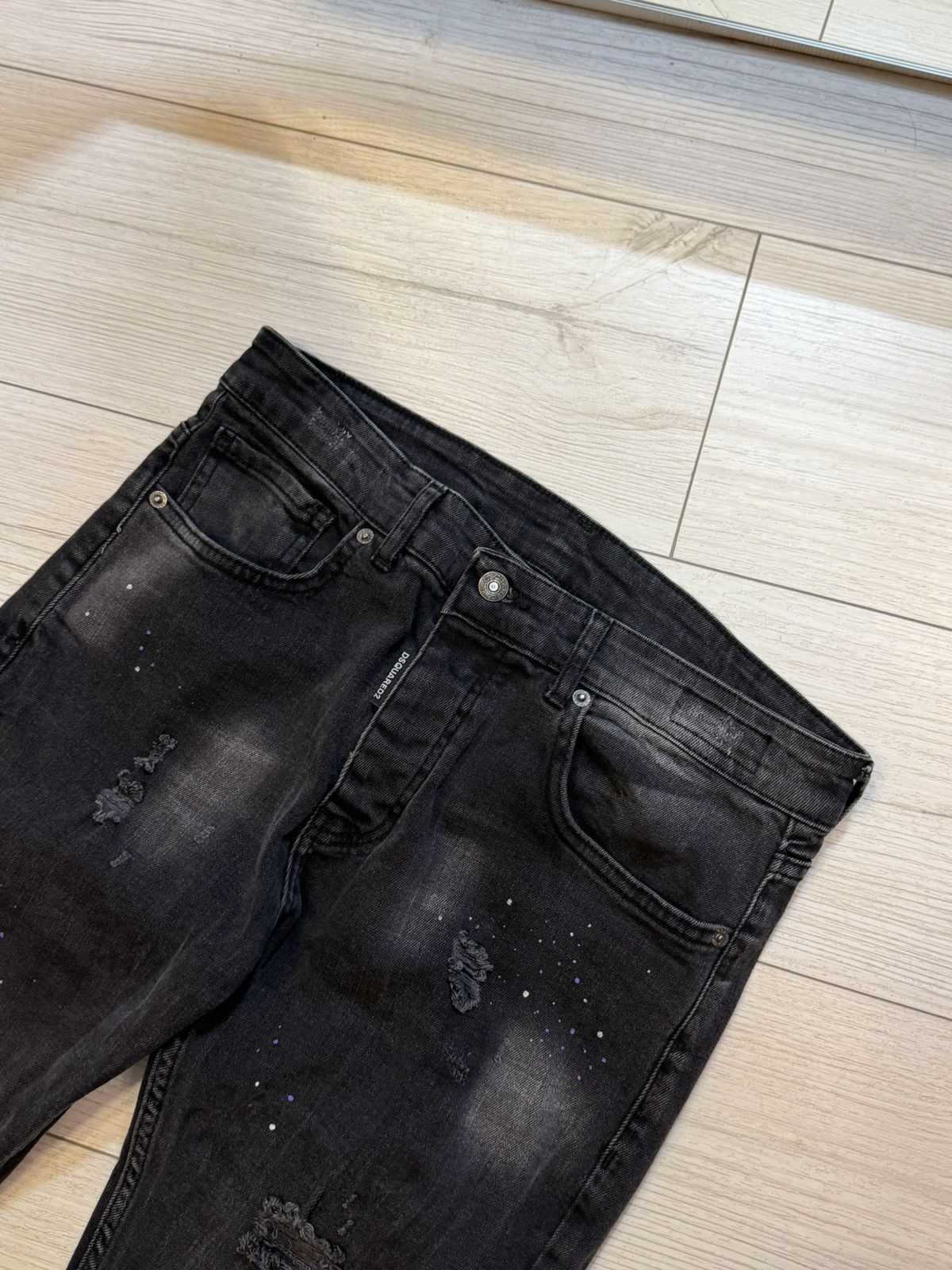 Dsquared2 🔥SLIM FIT DSQUARED2 JEANS ITALY RARE 🇮🇹 Size US 34 / EU 50 - 4 Thumbnail