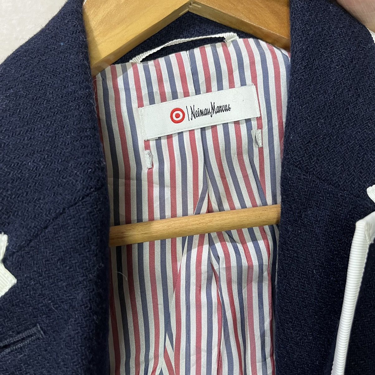 Neiman Marcus × Thom Browne Thom Browne - Neiman Marcus Women's Blazer Size L / US 10 / IT 46 - 9 Thumbnail
