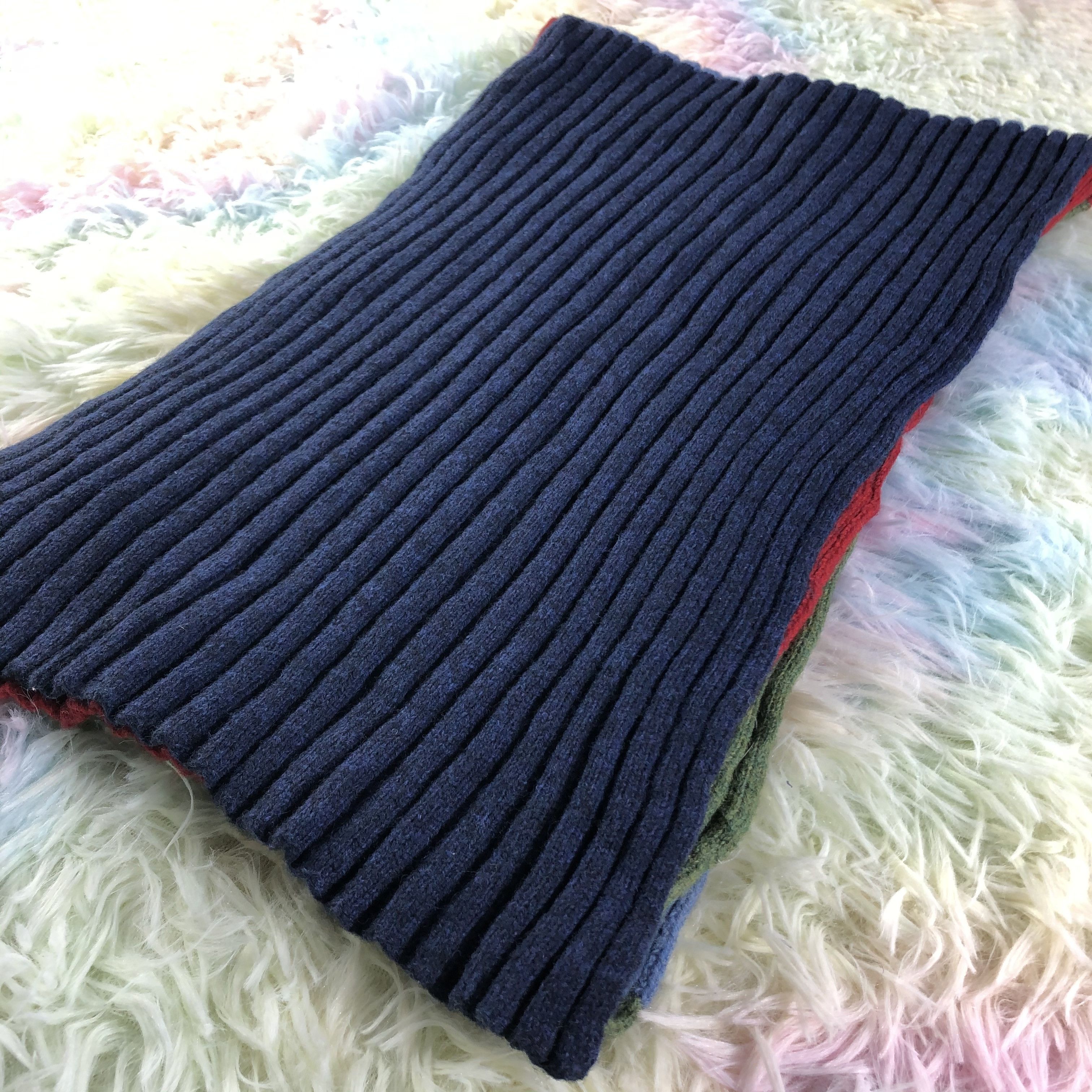 Vintage Vintage Scarf / Muffler / Neckwear - KM507 Size ONE SIZE - 3 Thumbnail