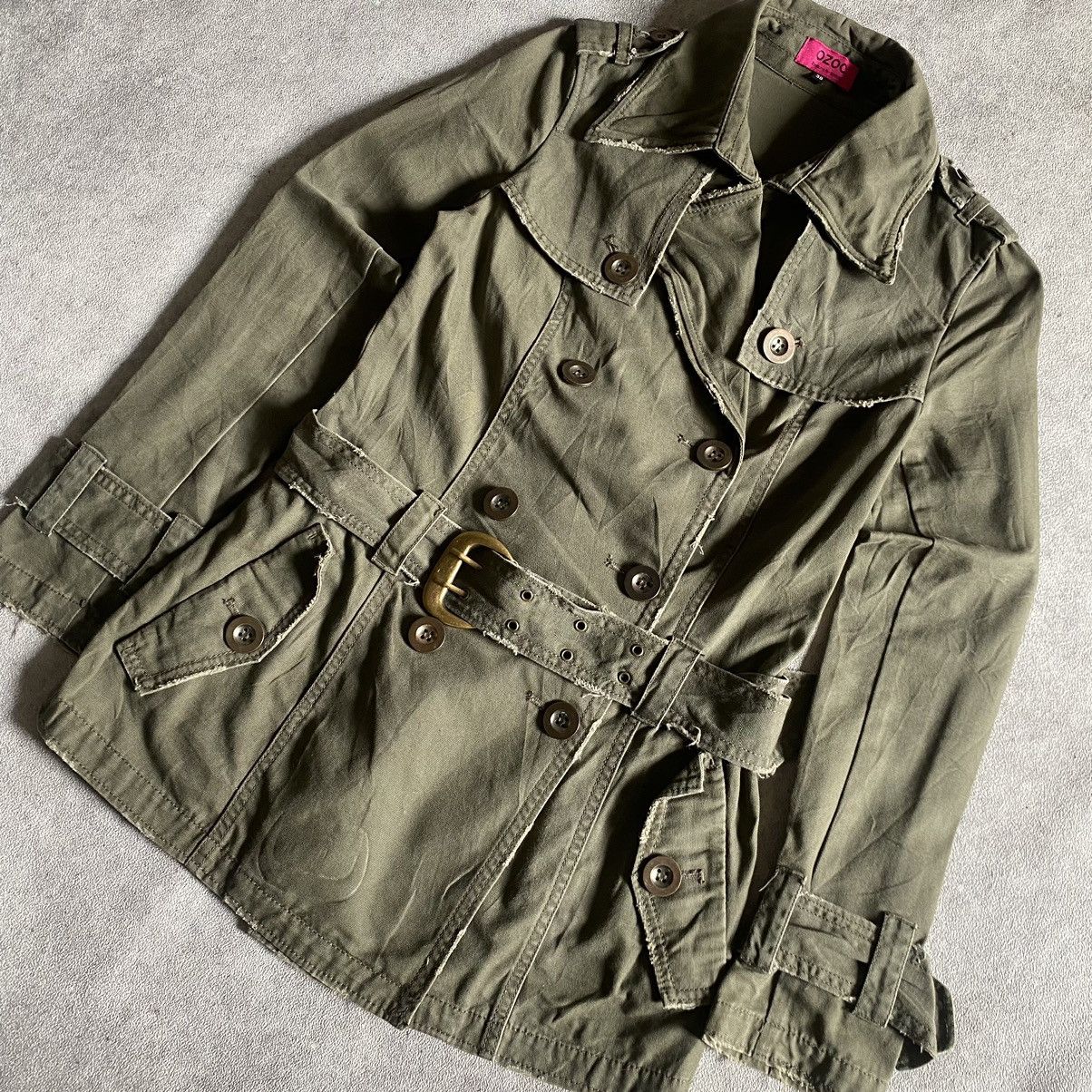 Hysteric Glamour Japanese Ozoc Military Napoleon Trench Coat Size S / US 4 / IT 40 - 2 Thumbnail