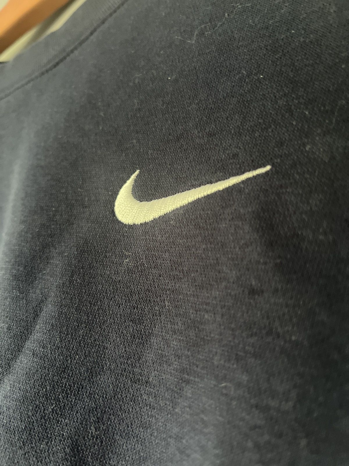 Nike × Vintage Nike Swoosh Embroidered Crewneck Size US M / EU 48-50 / 2 - 4 Thumbnail