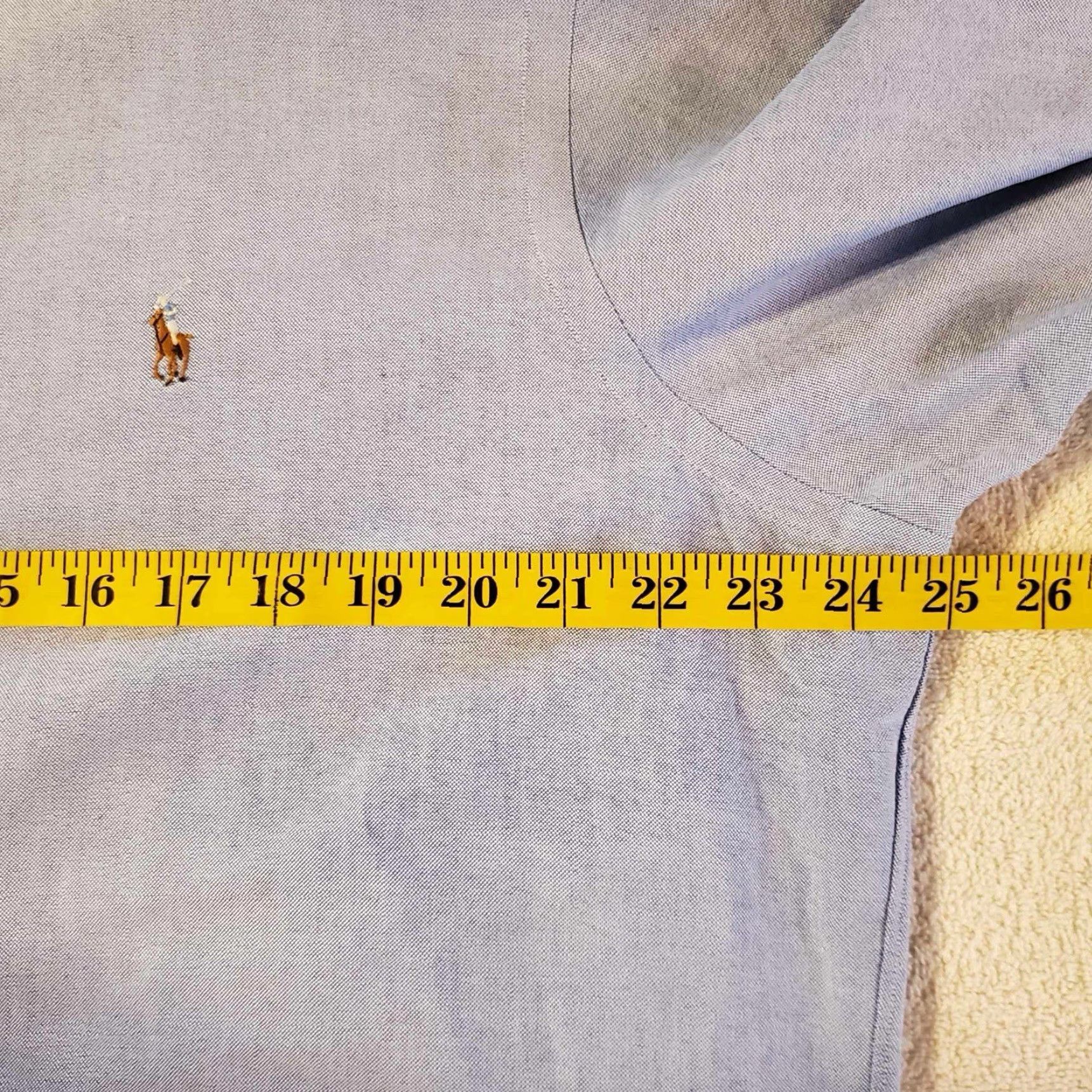 Ralph Lauren VINTAGE Ralph Laure Shirt Size 16-34 Blue Pony Button Down Size US L / EU 52-54 / 3 - 5 Thumbnail