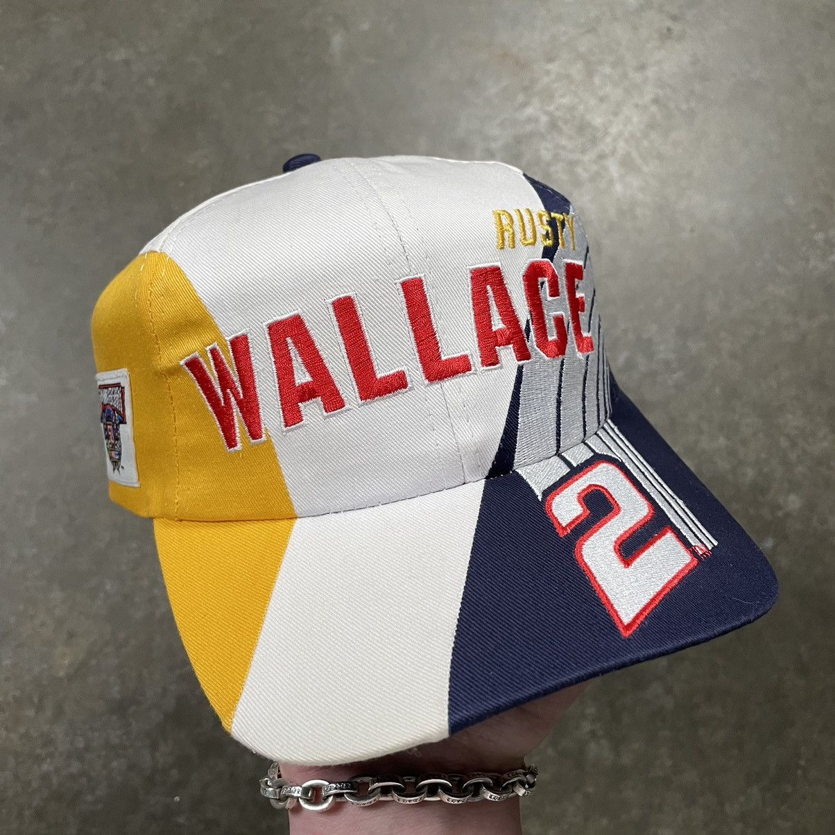 NASCAR × Vintage Vintage NASCAR Rusty Wallace Snapback Hat 50th Anniversary Size ONE SIZE - 2 Thumbnail