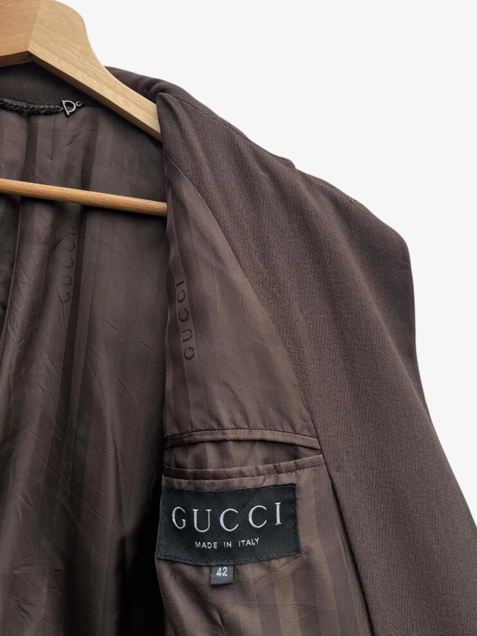 Gucci 1996 Gucci Tom Ford Double Breasted Wool-Blend Coat Size M / US 6-8 / IT 42-44 - 13 Thumbnail