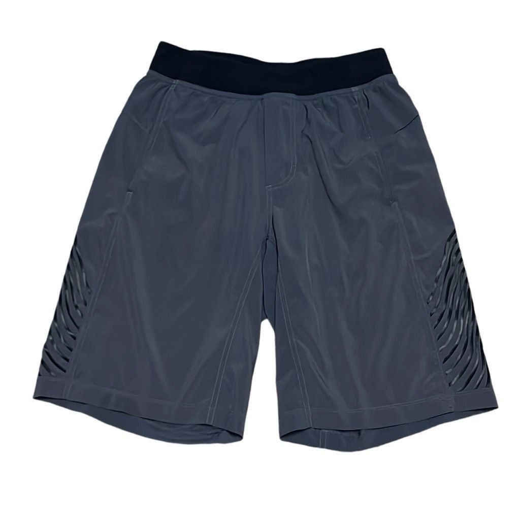 Lululemon Lululemon Mens Small Grey Athletic Drawstring Shorts Pockets Size US 32 / EU 48 - 1 Thumbnail