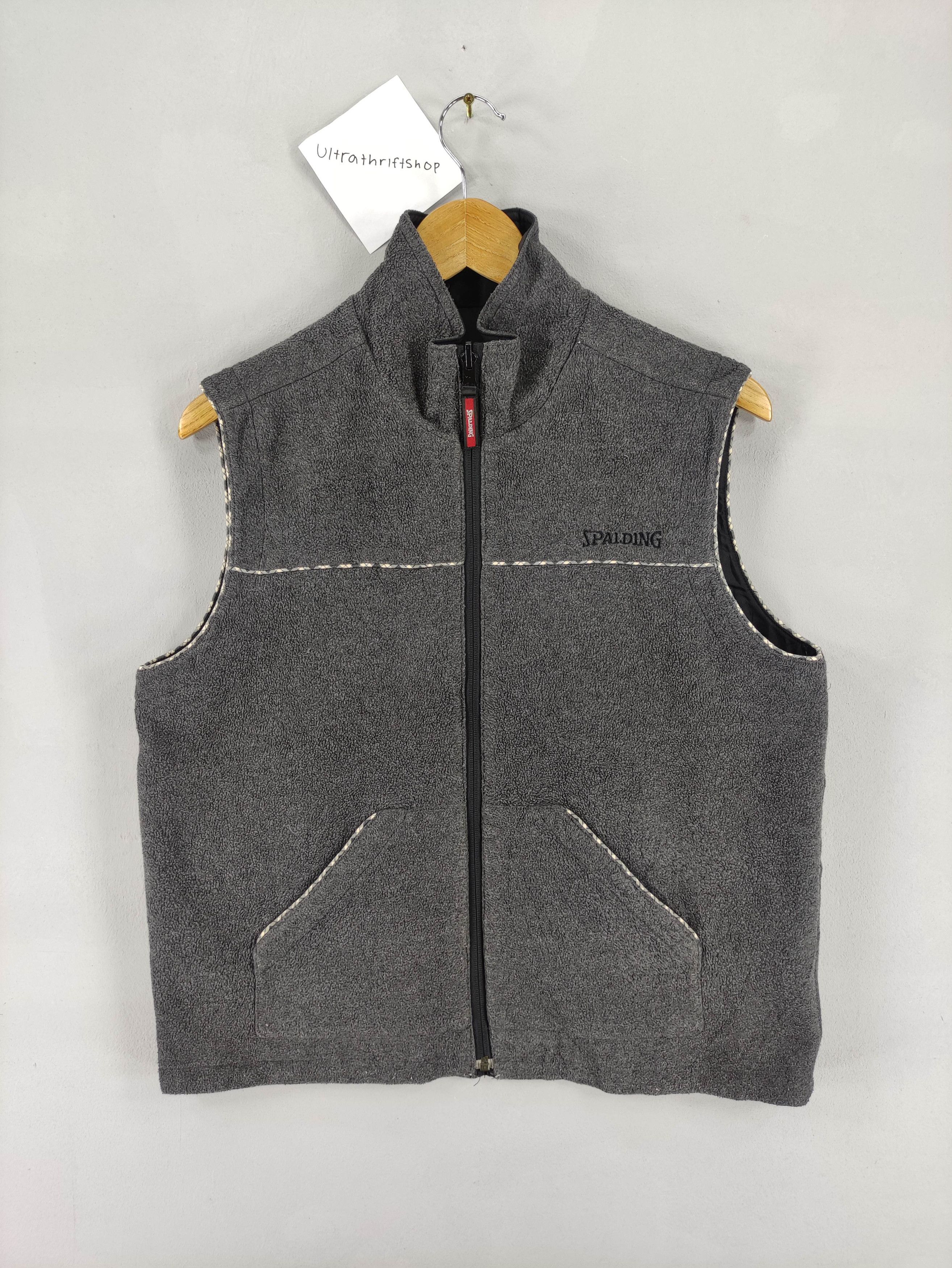 Spalding Vintage Spalding Fleece Vest Zipper Size US L / EU 52-54 / 3 - 1 Thumbnail