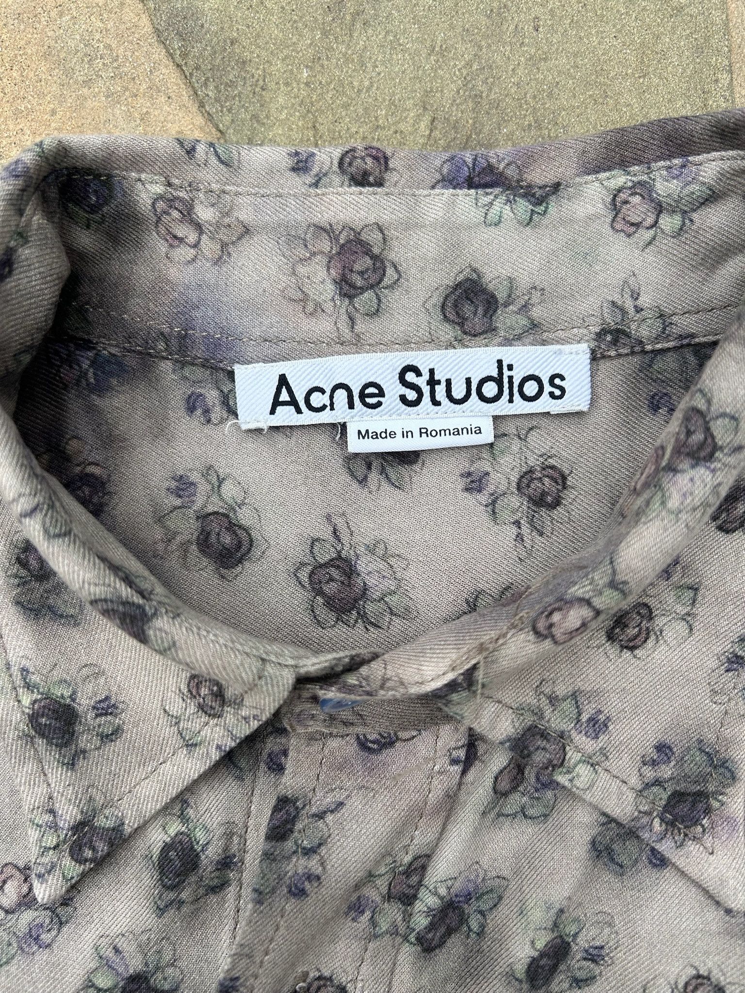 Acne Studios Acne Studios Short Sleeve Button Up Size US M / EU 48-50 / 2 - 3 Thumbnail