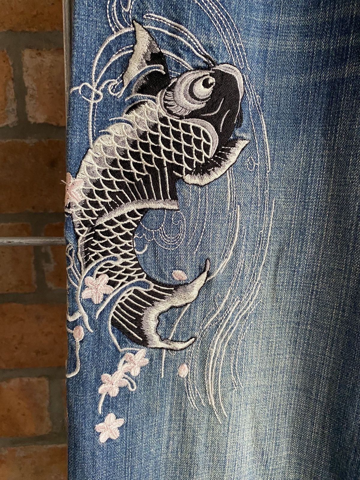 Japanese Brand Karakuri Tamashii Jeans Size US 35 - 6 Thumbnail