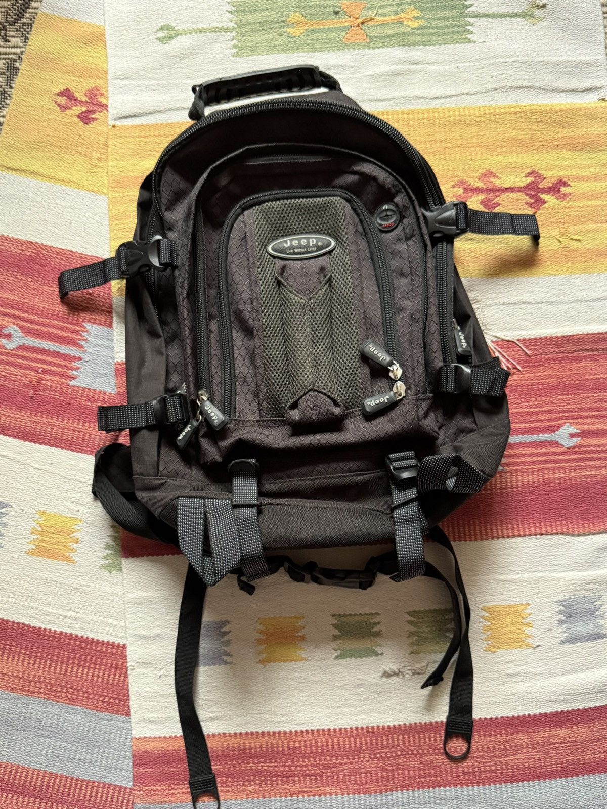 Japanese Brand JEEP y2k Japanese Limited Edition Tactical Backpack Size ONE SIZE - 1 Thumbnail