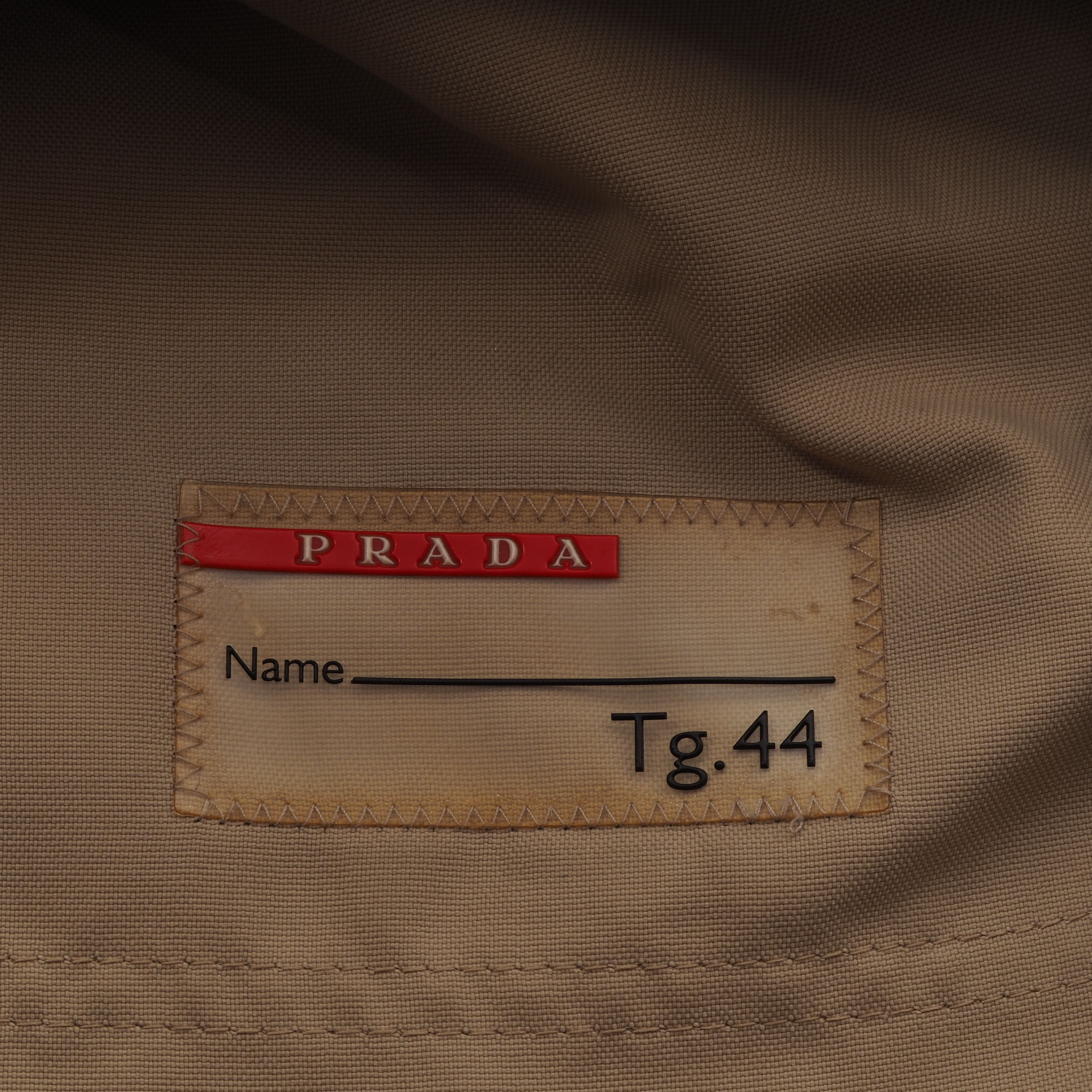 Prada Prada Vintage Beige Snap Button Lightweight Jacket Size M / US 6-8 / IT 42-44 - 10 Thumbnail