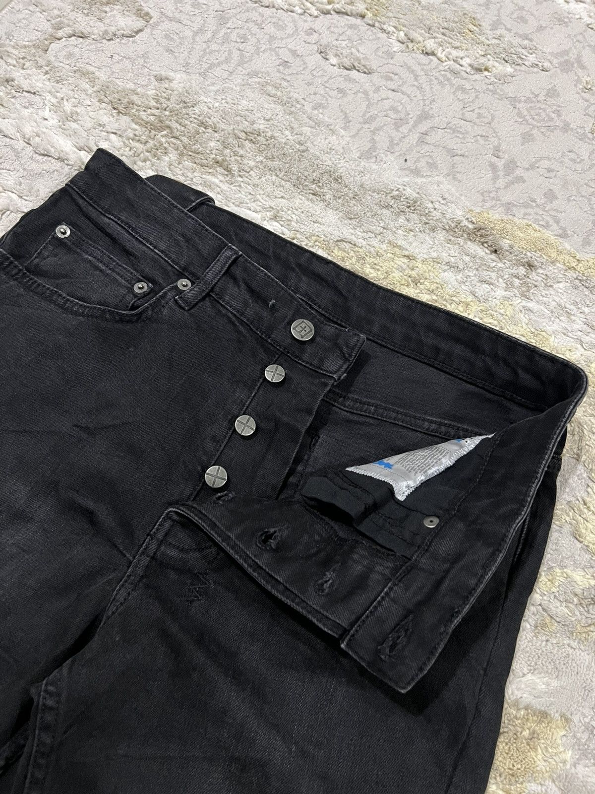 Ksubi Ksubi Chitch Krow Krushed Distressed Jeans Slim Fit Denim Size US 32 / EU 48 - 7 Thumbnail