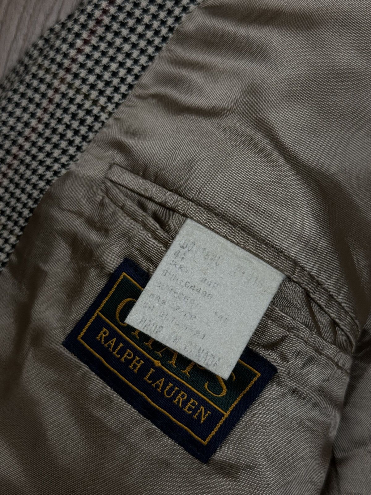 Chaps Ralph Lauren Vintage wool blazer Chaps Ralph Lauren original luxury item Size 50R - 4 Thumbnail