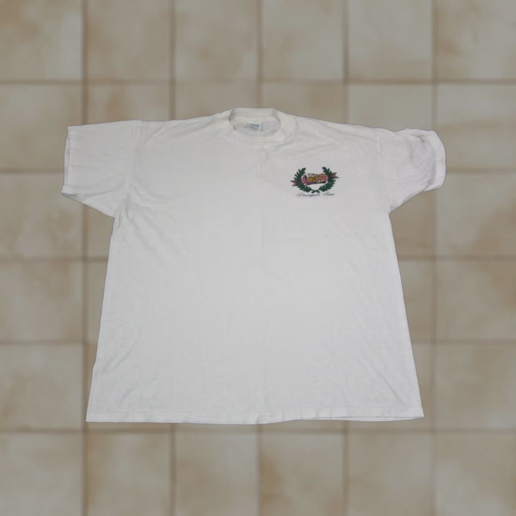Vintage Vintage Murina's Best Quad City Times Shirt Mens XL White Bix 7 Davenport Marathon Size US XL / EU 56 / 4 - 1 Thumbnail
