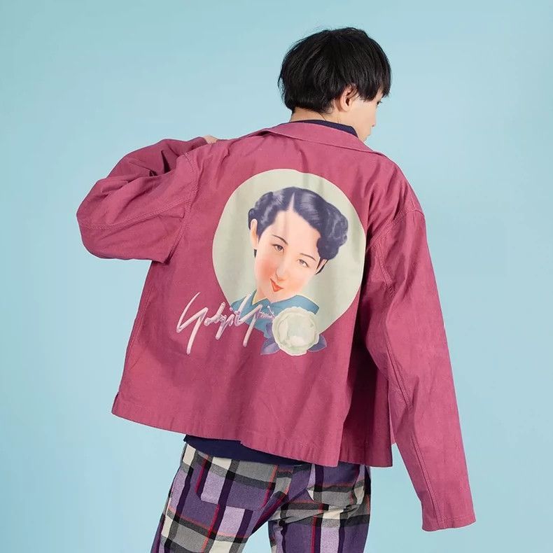 Yohji Yamamoto YohjiYamamoto 2002SS Showa Women's zipper jacket-2505 Size US L / EU 52-54 / 3 - 2 Thumbnail