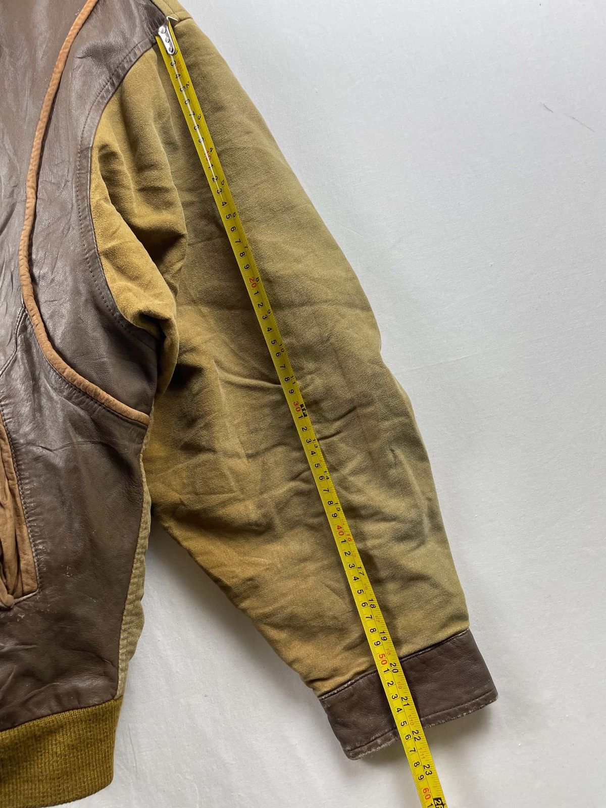 Yves Saint Laurent Vintage Saint laurent leather jacket brown Size US L / EU 52-54 / 3 - 8 Thumbnail