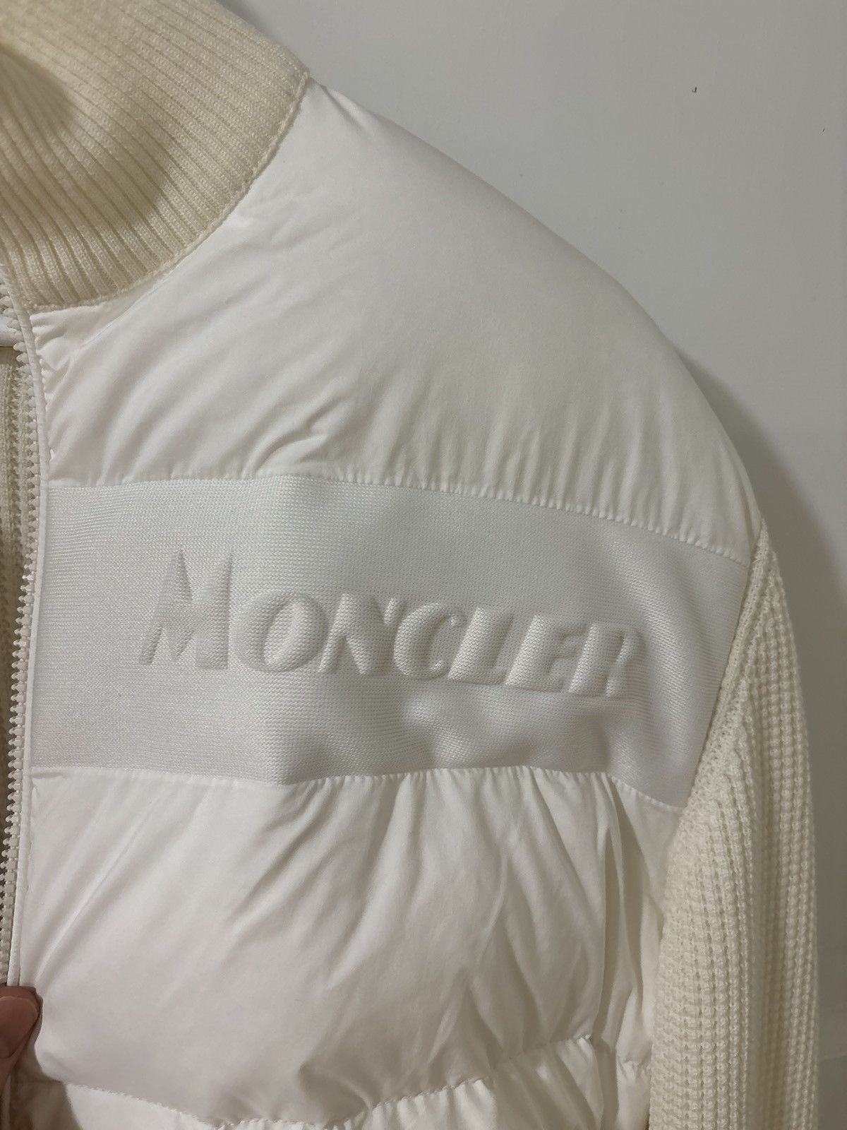 Moncler Logo cardigan Size US XXL / EU 58 / 5 - 2 Thumbnail