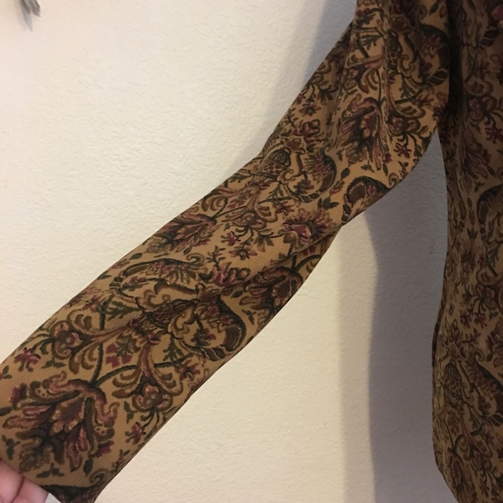 Other T and Company brown paisley jacket NWOT 10 Size L / US 10 / IT 46 - 4 Thumbnail