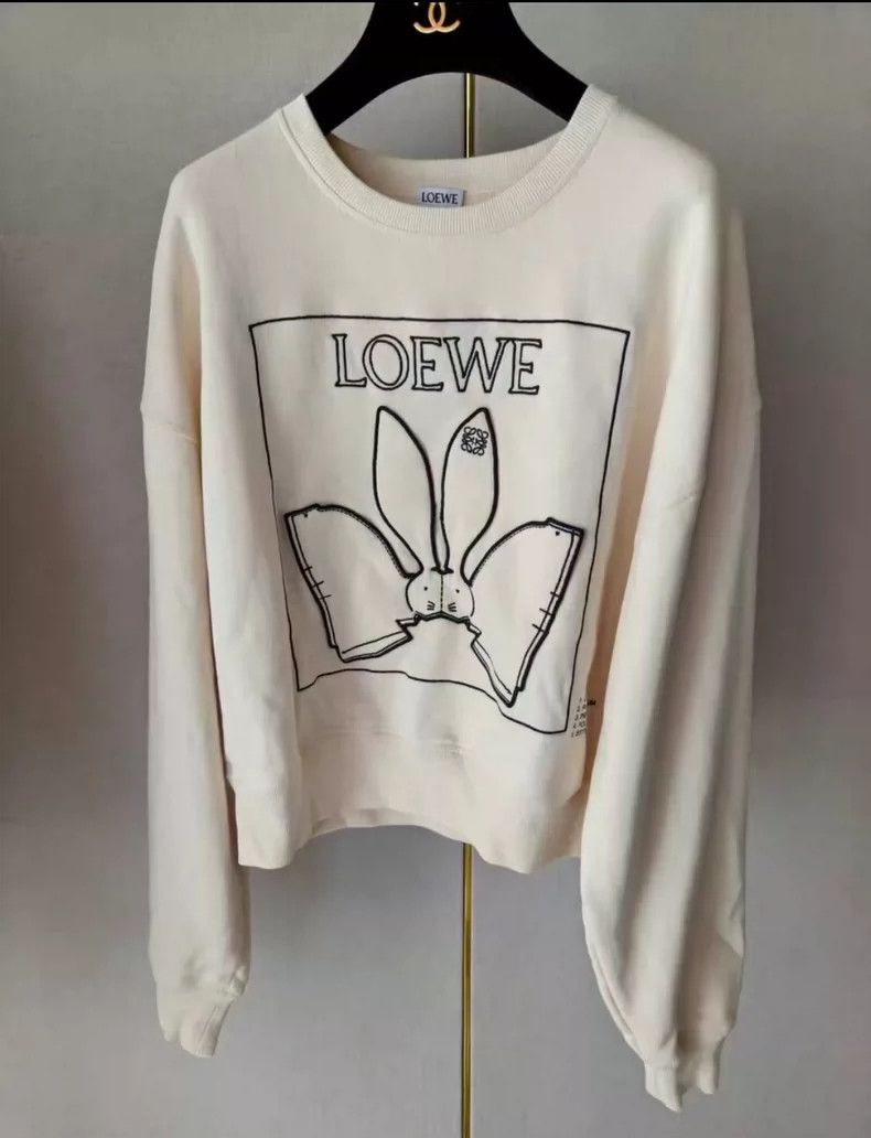 Loewe Loewe White long sleeves Size XS / US 0-2 / IT 36-38 - 1 Thumbnail