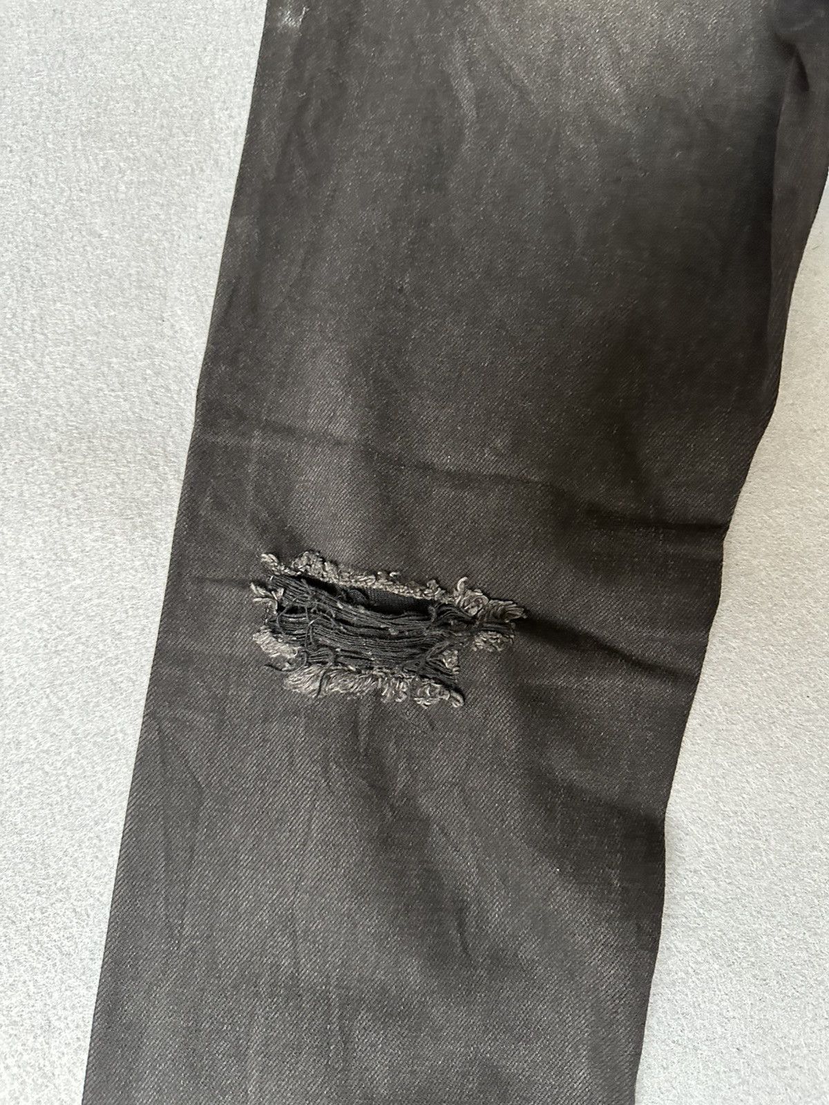 Japanese Brand Sex Pot Revenge Punk Revolution Studded Distressed Denim Size US 30 / EU 46 - 15 Thumbnail
