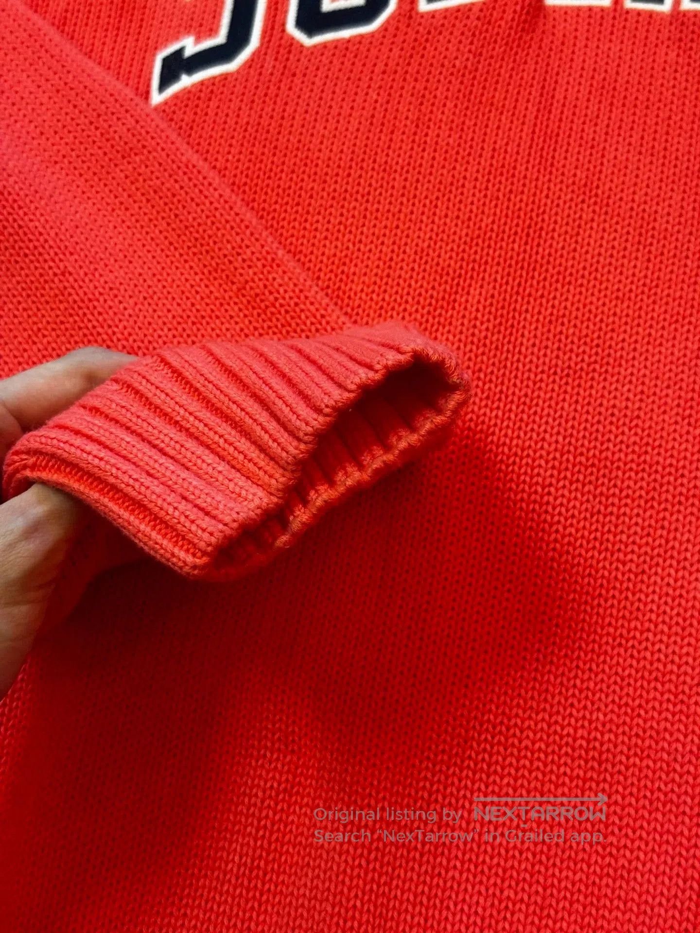 Supreme Supreme Orange Pullover Sweater. Size US XL / EU 56 / 4 - 6 Thumbnail