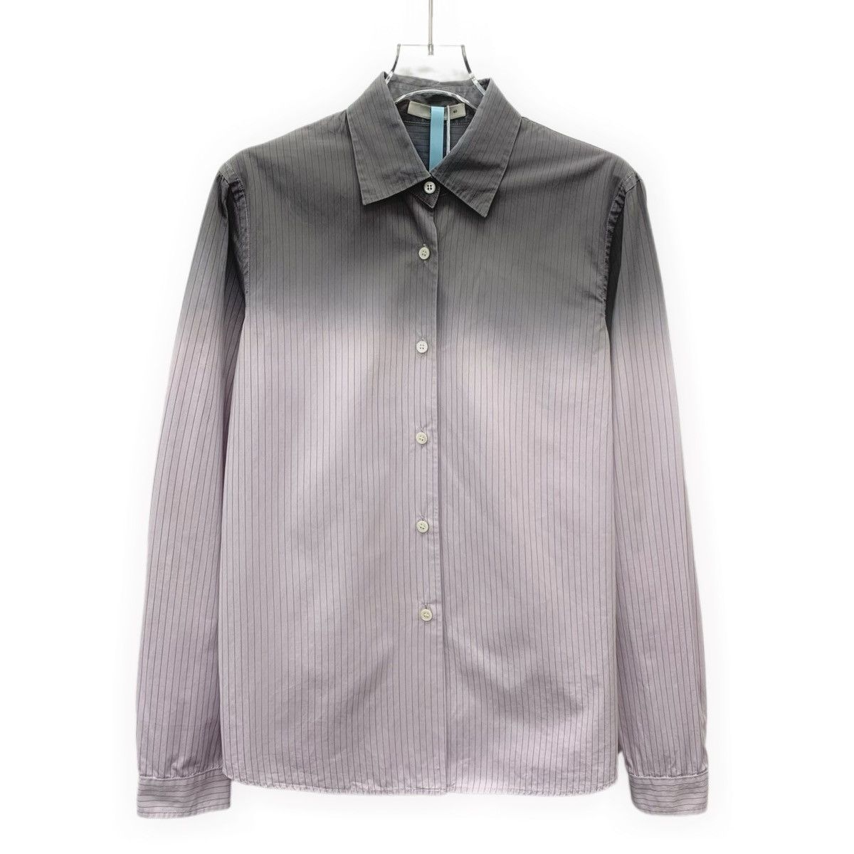Prada Prada Color-block Vertical Striped Long Sleeve Shirt K26WX Size US L / EU 52-54 / 3 - 1 Thumbnail
