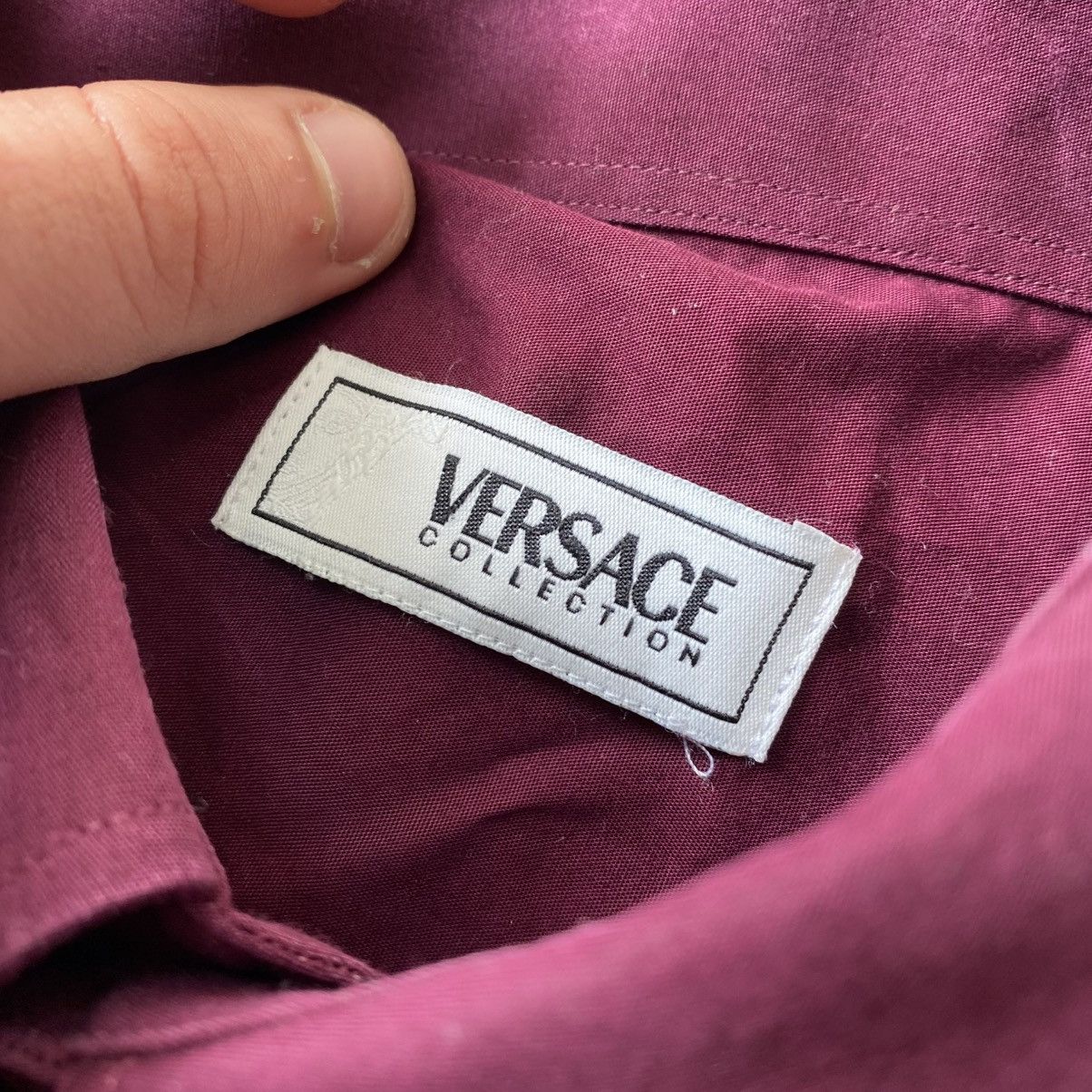 Versace × Vintage Luxury Versace Collection vintage basic button up shirt Size US M / EU 48-50 / 2 - 7 Thumbnail
