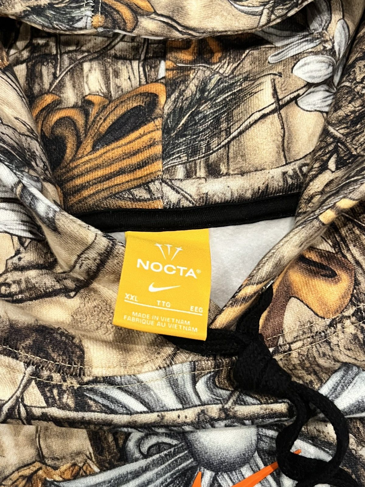 Chrome Hearts × Drake Chrome Hearts Nocta Drake Camo Hoodie Horseshoe Size US XXL / EU 58 / 5 - 4 Thumbnail