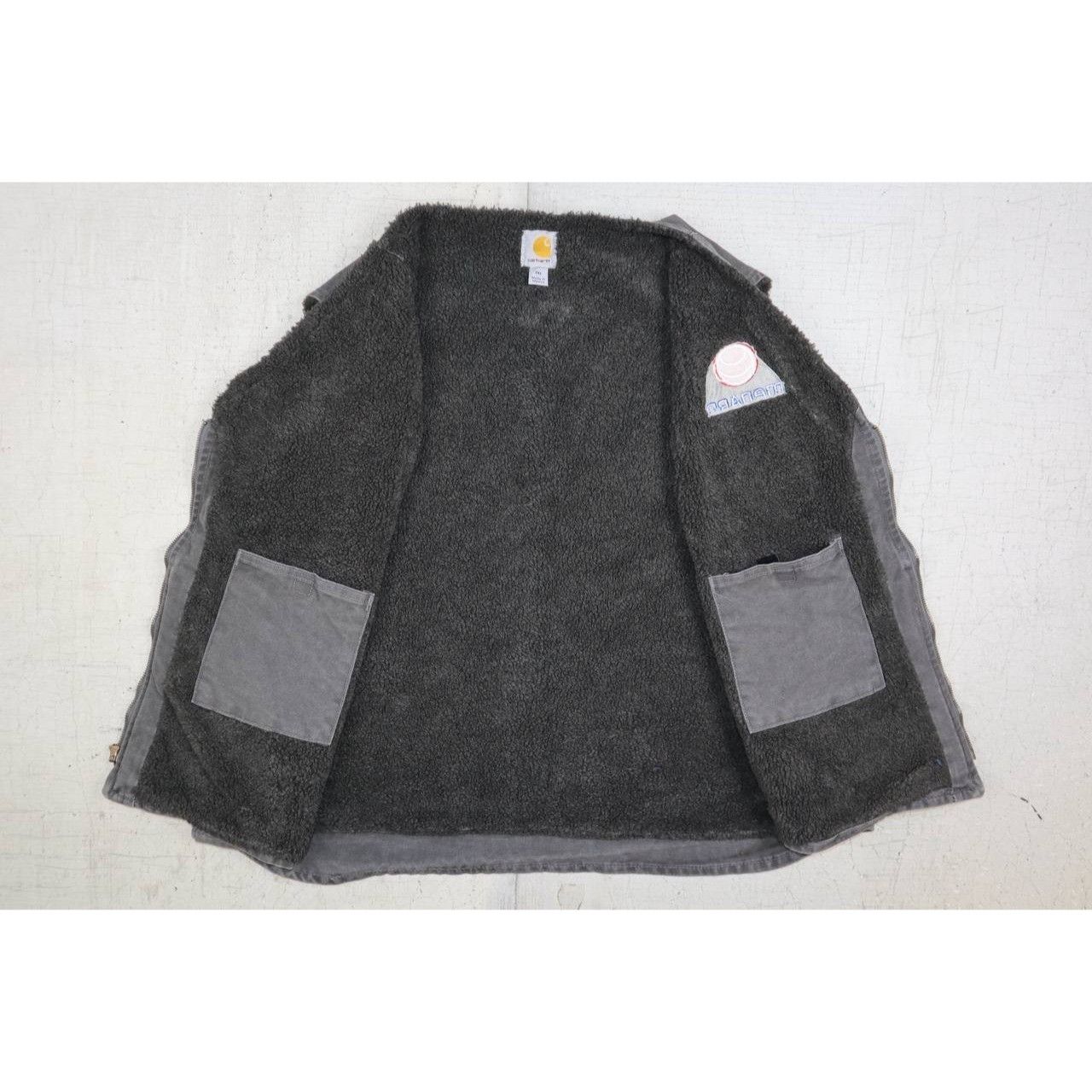 Carhartt Carhartt V26 Sherpa Lined Vest Men's 3XL Gravel Size US XXL / EU 58 / 5 - 5 Thumbnail