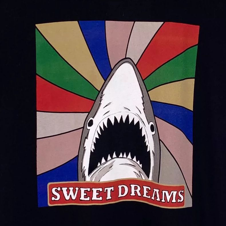 Saint Laurent Paris Saint Laurent Black Shark Print T-Shirt XS-2507 Size US XS / EU 42 / 0 - 1 Thumbnail