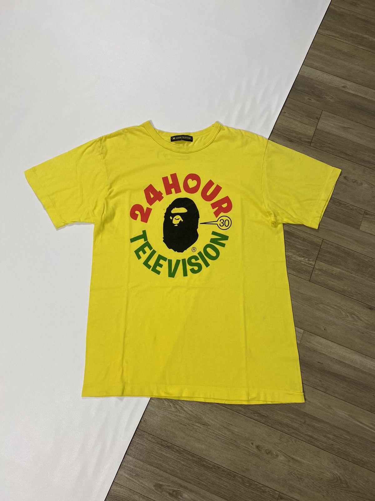 Bape Bape x 24hour Television Tee Size US M / EU 48-50 / 2 - 1 Thumbnail