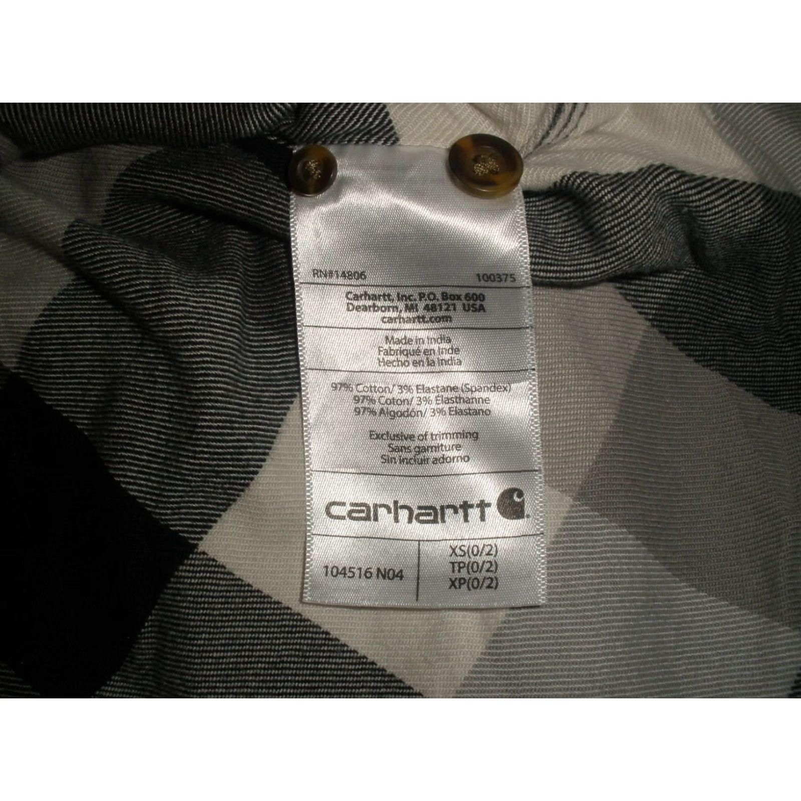 Carhartt VINTAGE Carhartt Shirt (This item is not vintage) Size XS / US 0-2 / IT 36-38 - 6 Thumbnail