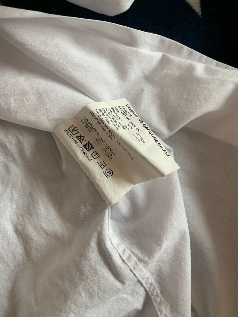 Comme des Garcons Comme Des Garcons Floral embroidered shirt Size S / US 4 / IT 40 - 5 Thumbnail