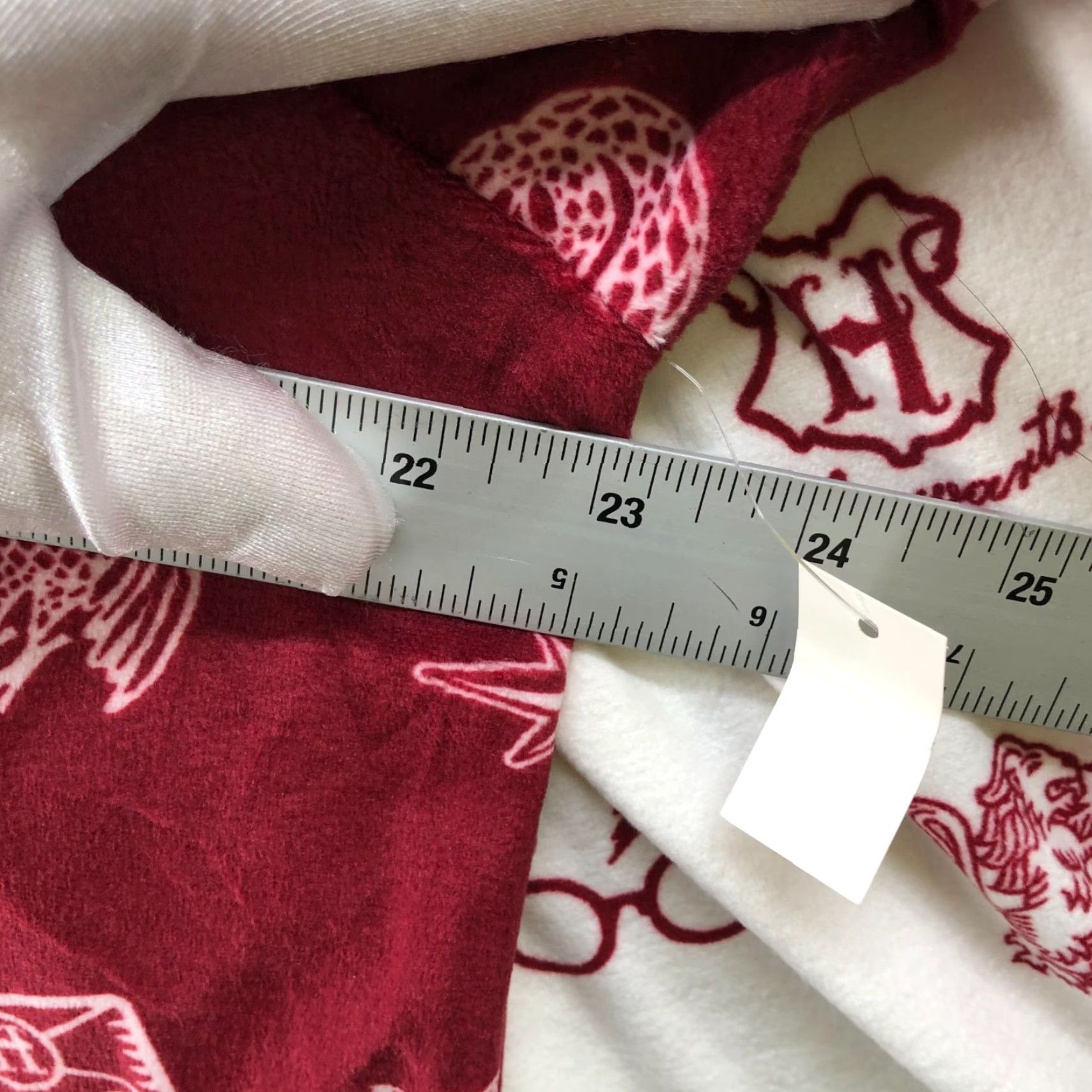 Vintage Harry Potter Pajama Womens XL Velour Fleece Soft Jogger 2 Piece Burgundy Set Size 40" / US 18 - 5 Thumbnail